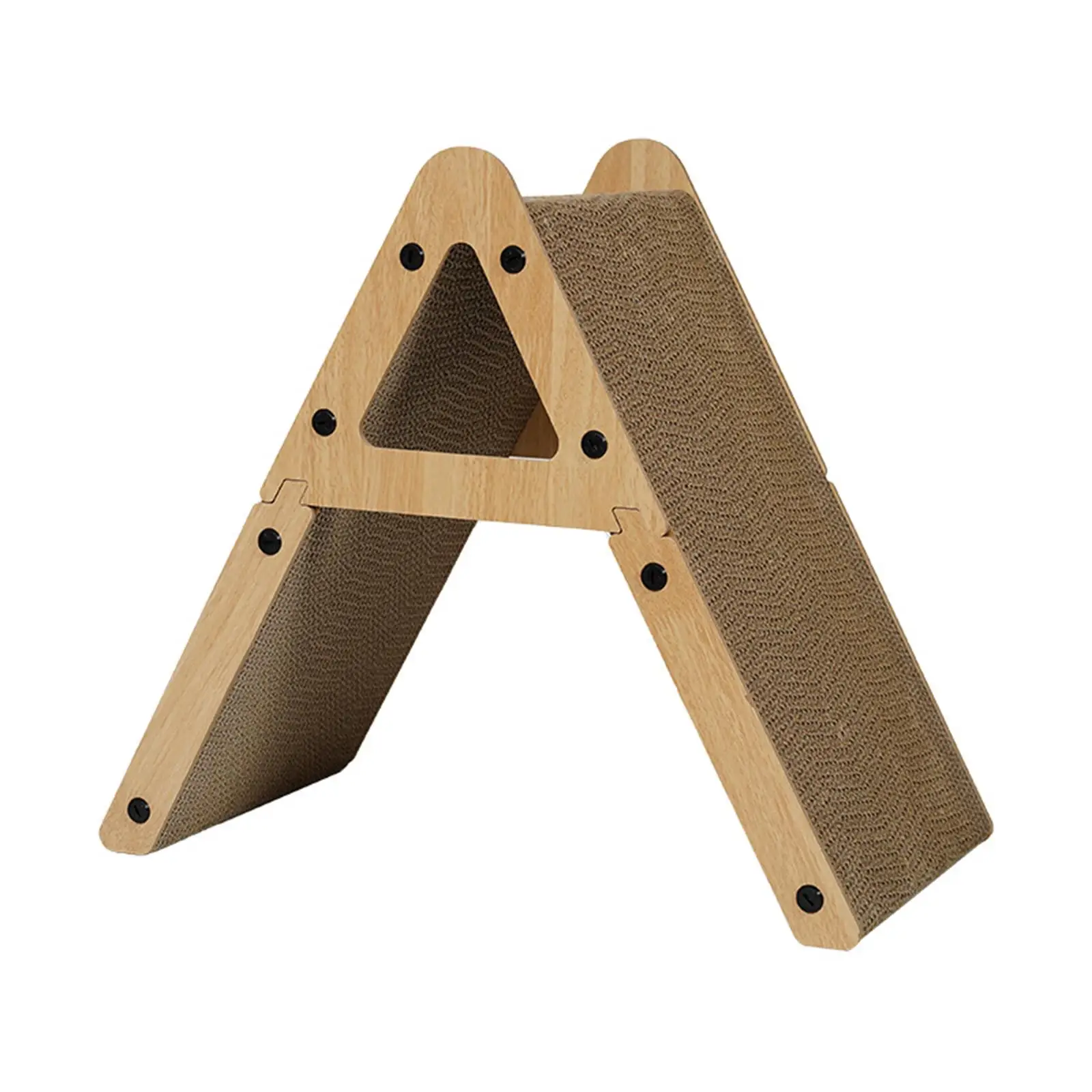 Vertical Cat Scratcher Corrugated Paper Standing Scratching Board for Kitty Grinding Claws
