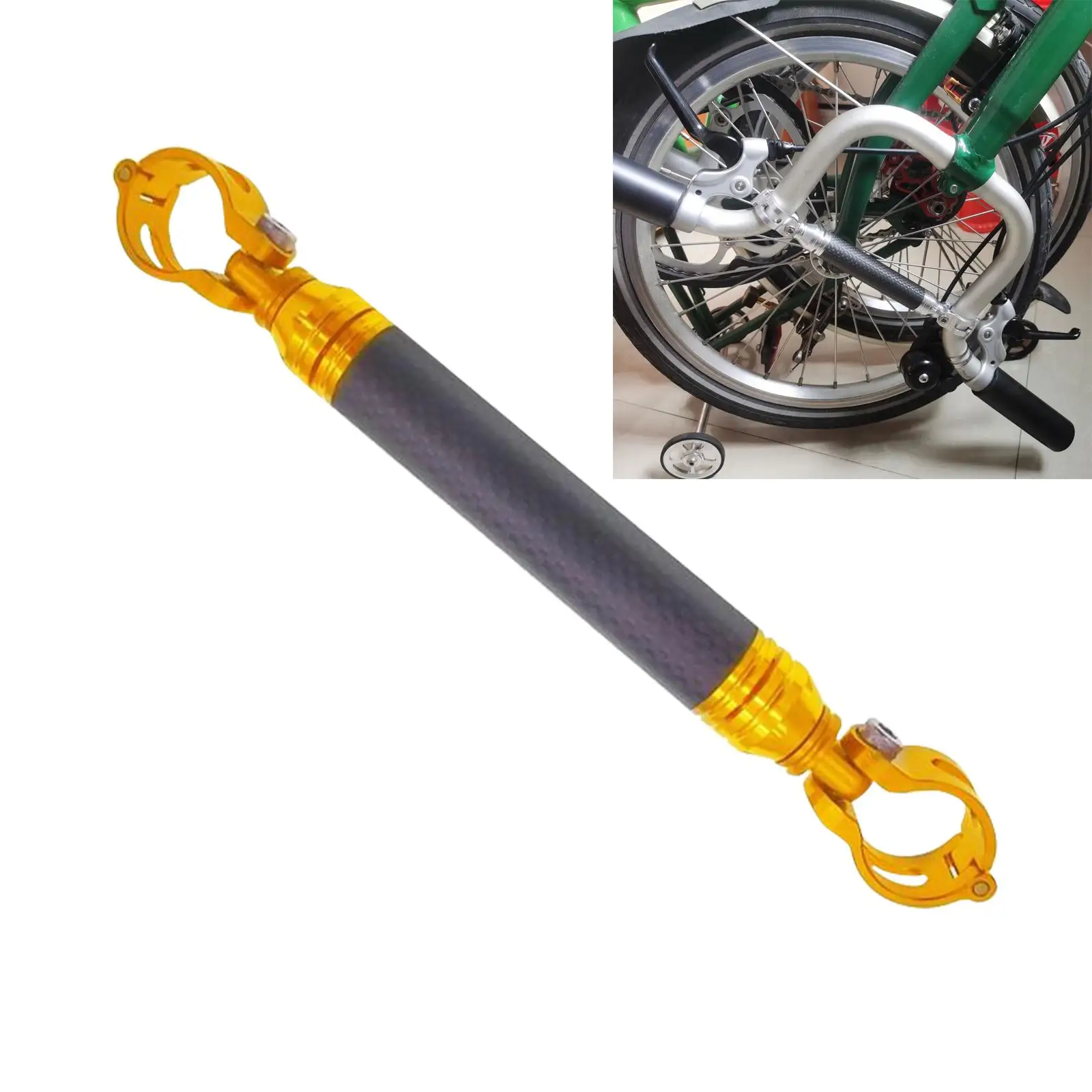 Durable Bicycle Handle Bar Extension Rod Mounting Bike Handlebar Extender