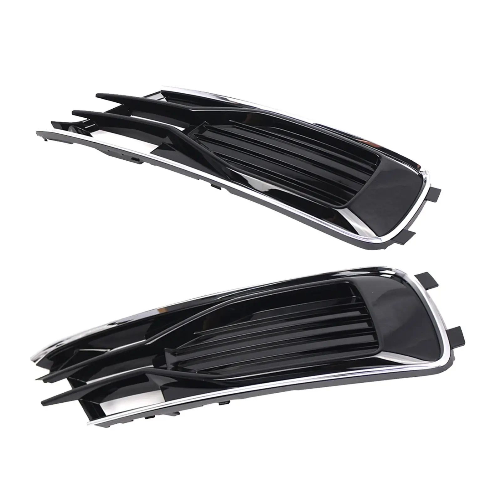 Front Bumper Lower Grille Fog Lamp Grille Cover Powerful Easy Installation
