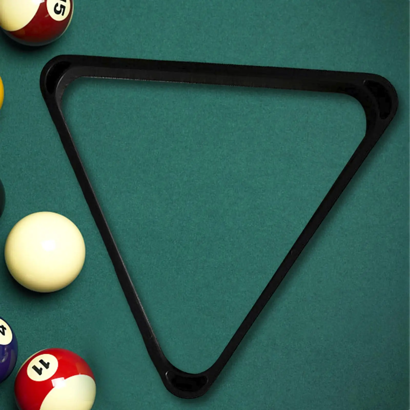 Billiard Triangle Ball Rack Organize Holder Pool Rack Pool for 2 1/4