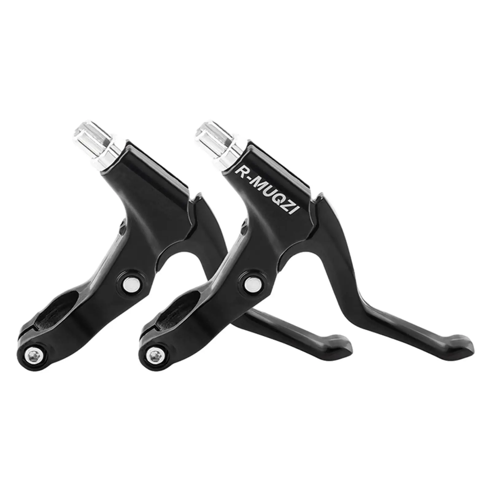 Bike Brake Levers Aluminum Alloy Bicycle Brake Handle for Mountain Bike, Road Bike, Folding Bike, 22.2mm Diameter, Black