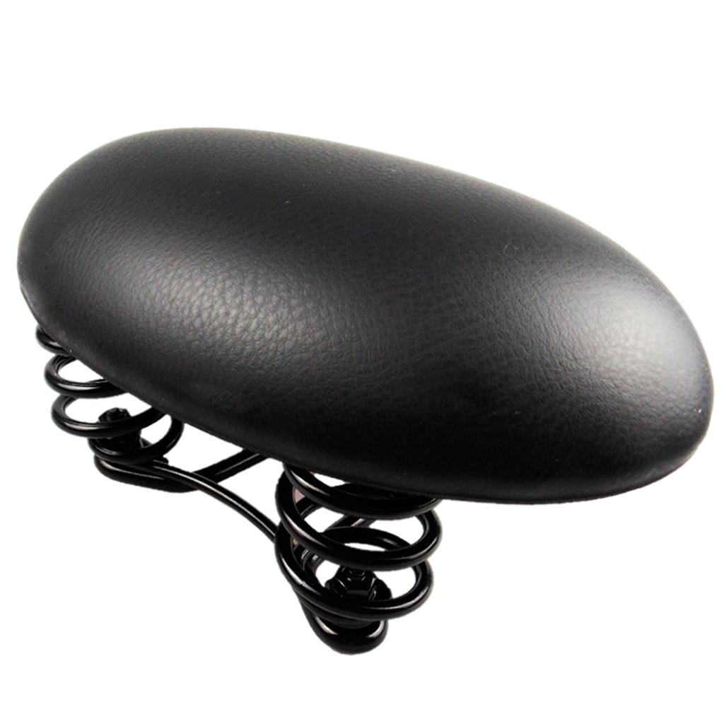 Outdoor Bicycle Cushion Spring Shock Absorber Mountain Bike Saddle Round Comfortable Noseless Cycling Seat Cushion
