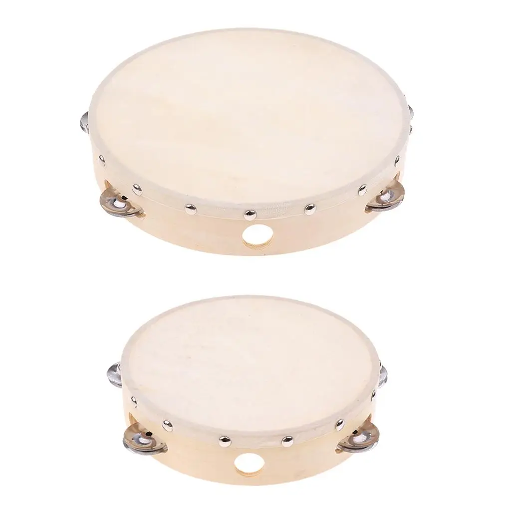 Hand Tambourine Practice Kids Musicality Percussion for Children Gift
