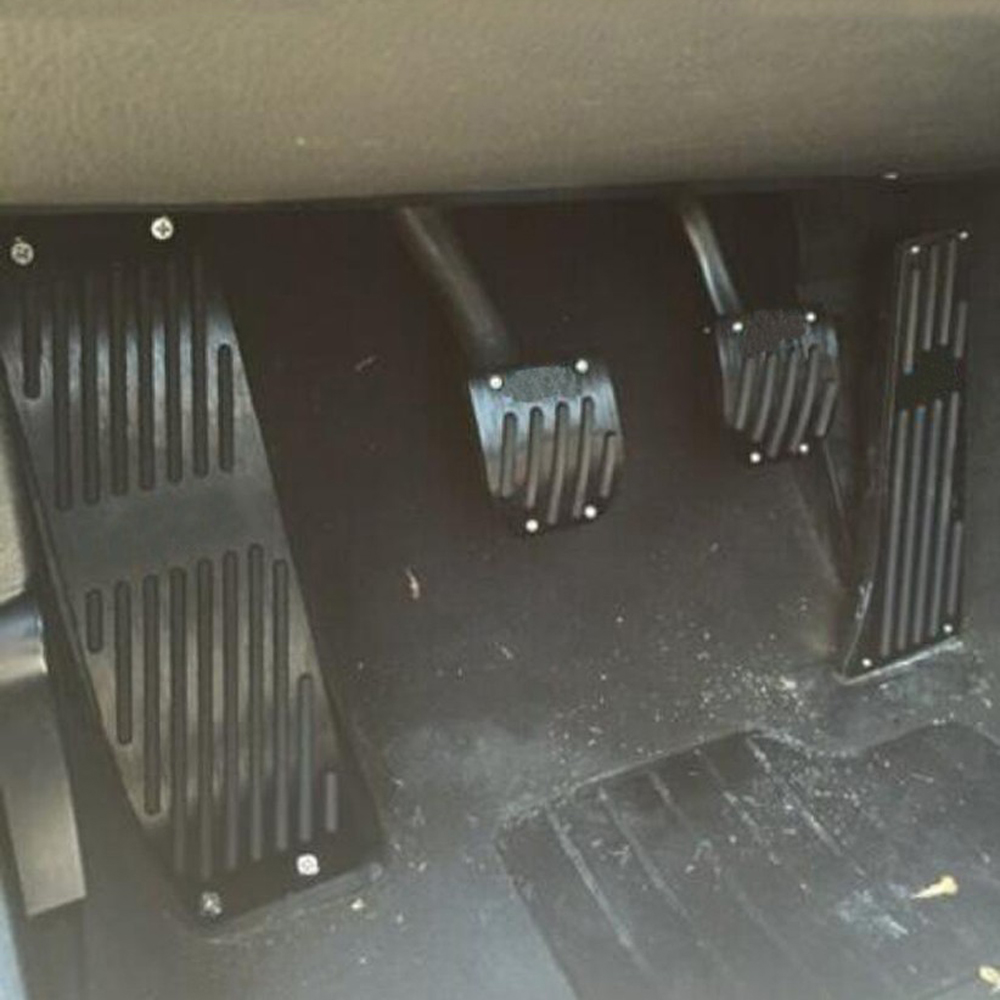 Für BMW 3 5er E30 E32 E34 E36 E38 E39 E46 E87 E90 E91 X5 X3 Z3 Fußstütze Kraftstoff Bremse Gas Pedal Pads Abdeckungen Auto Zubehör – Detail 15
