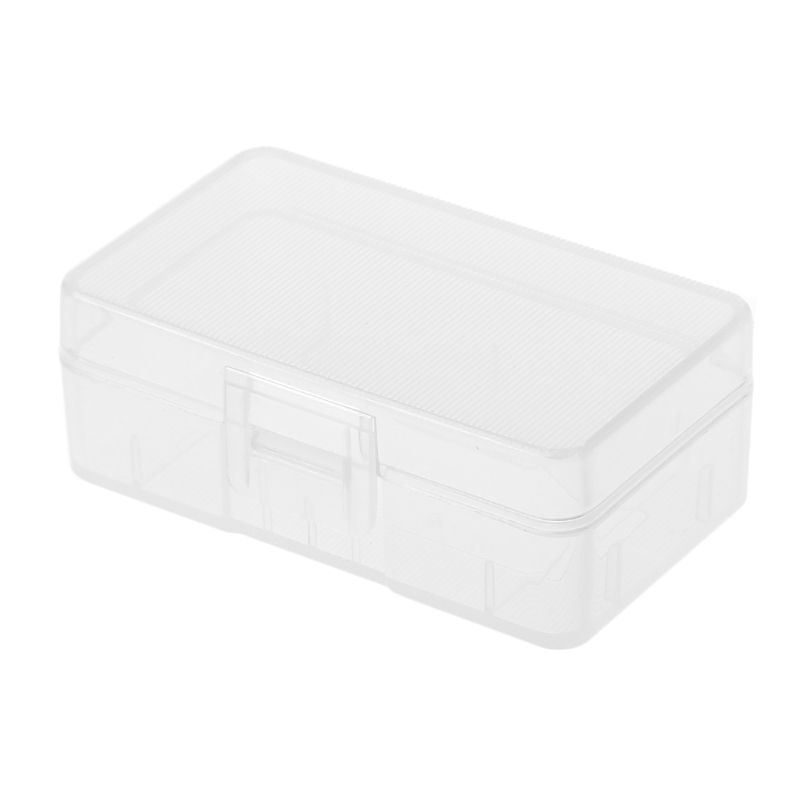 Mini transparent für Koffer halter Aufbewahrung sbox für 1x9V Batterie oder 2x aa Batterie – Detail 1