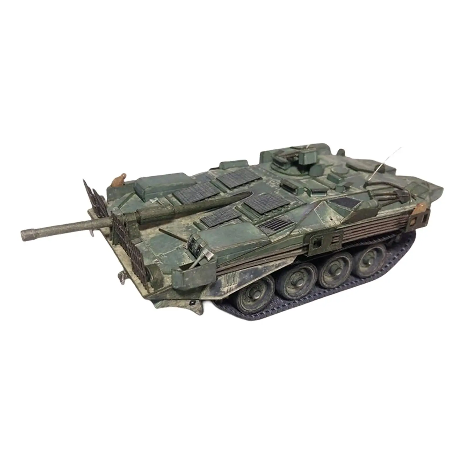 1/35 Tank Model Decor DIY Assemble Toy Paper Model for Gifts Children Adults