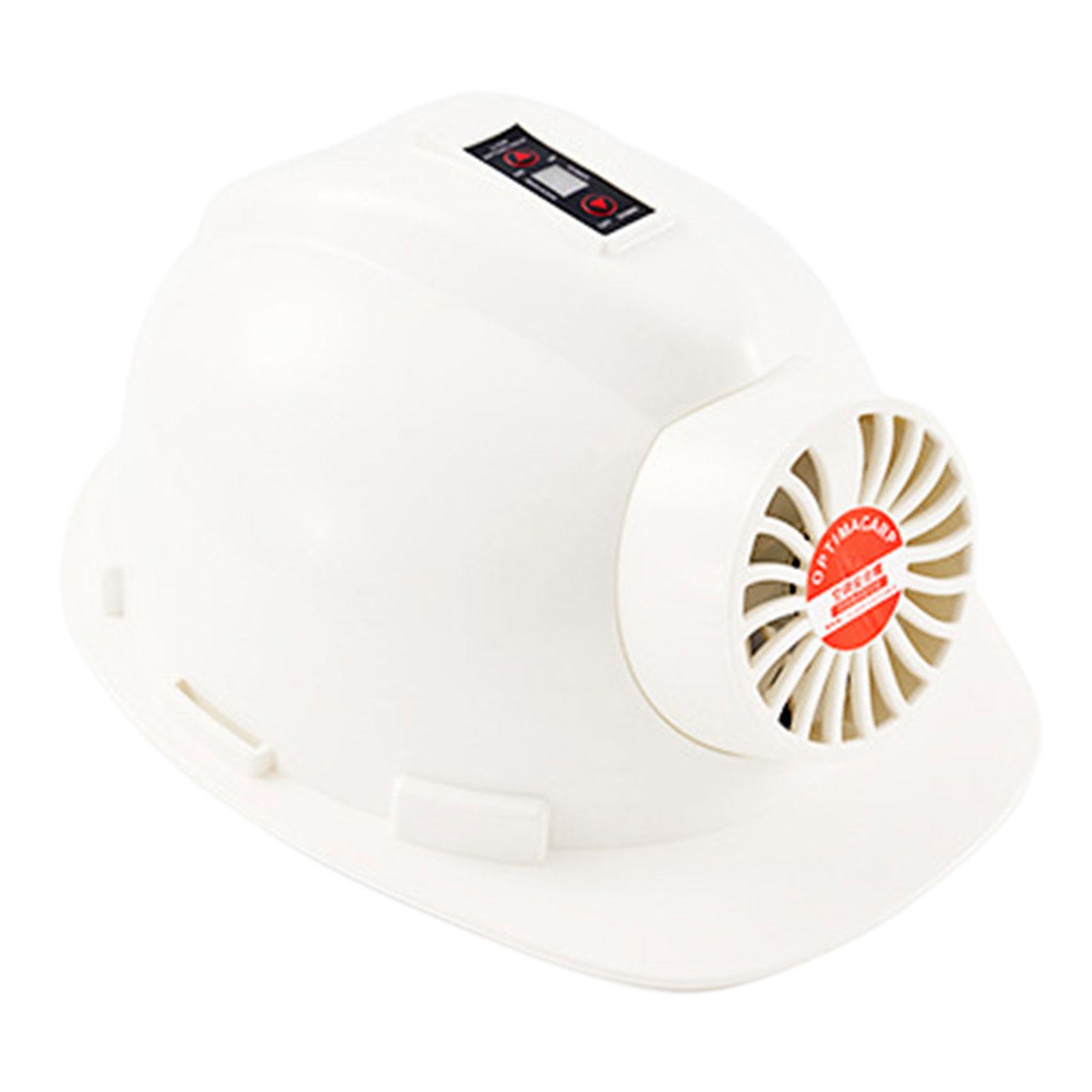 Construction Hard Hat with Fan Charging Workplace Thickening Outdoor Working Protective Cap