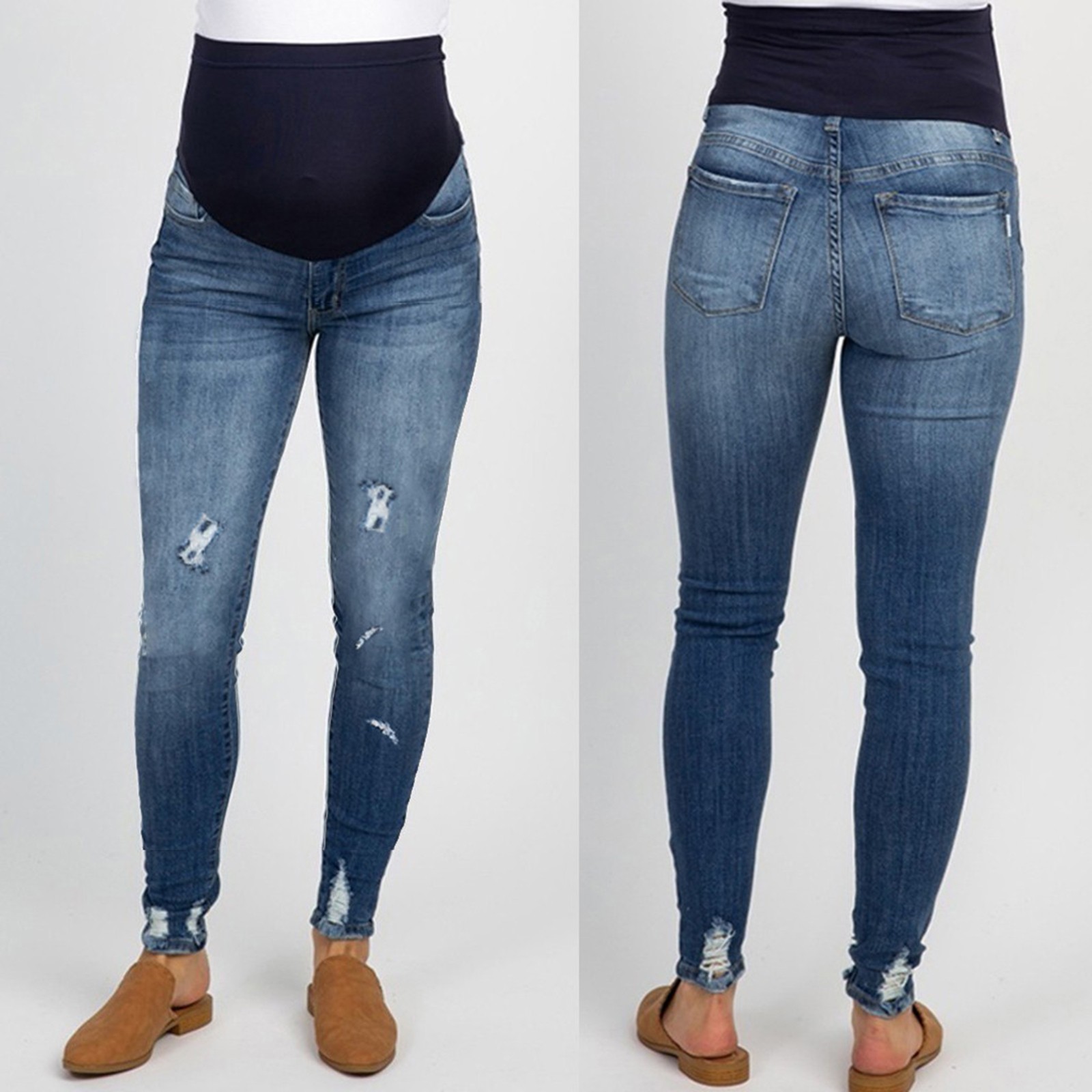 Maternity Cotton Yoga Pants Woman 