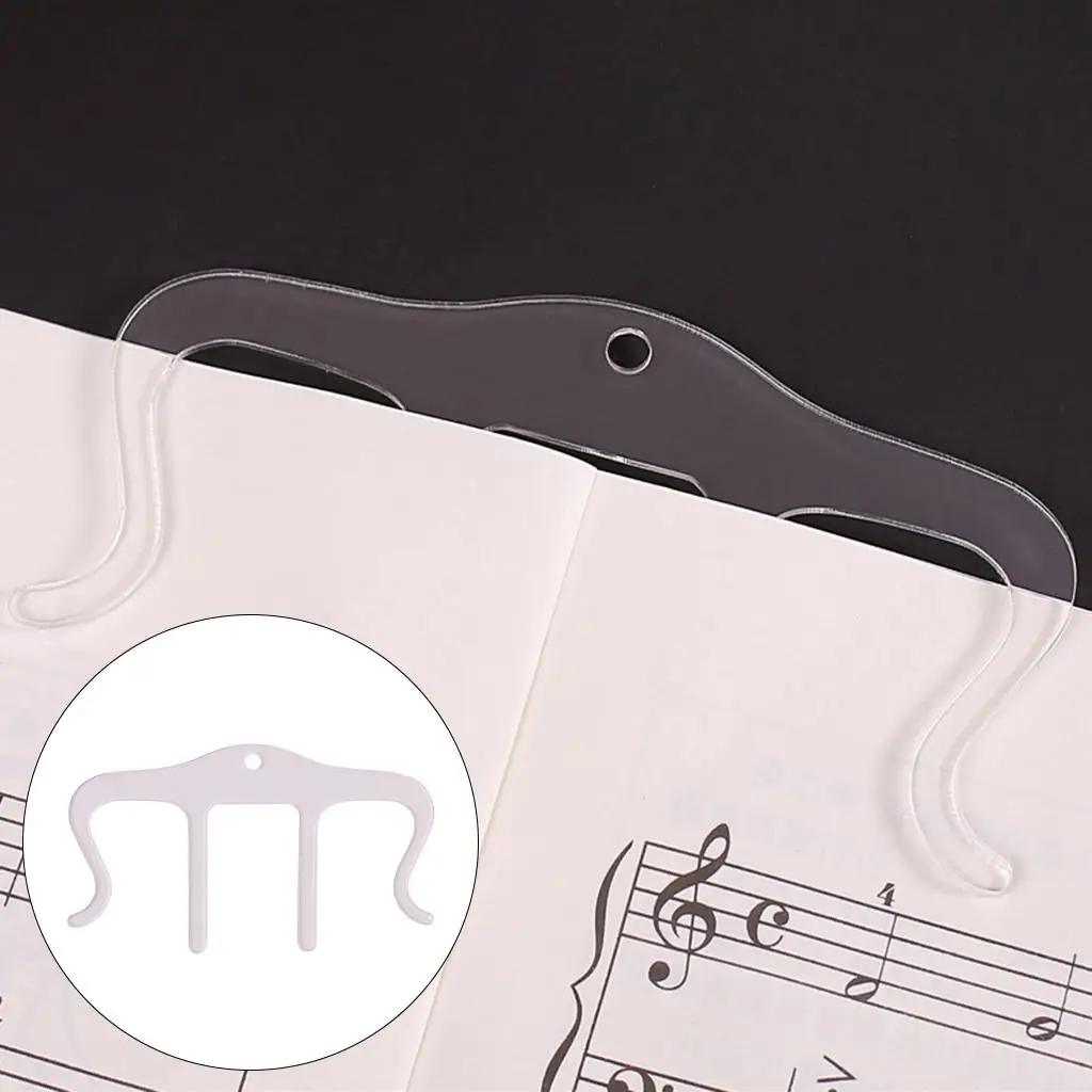  Clip Sheet Music Song Guitar Holder Keyboard mark for Musician