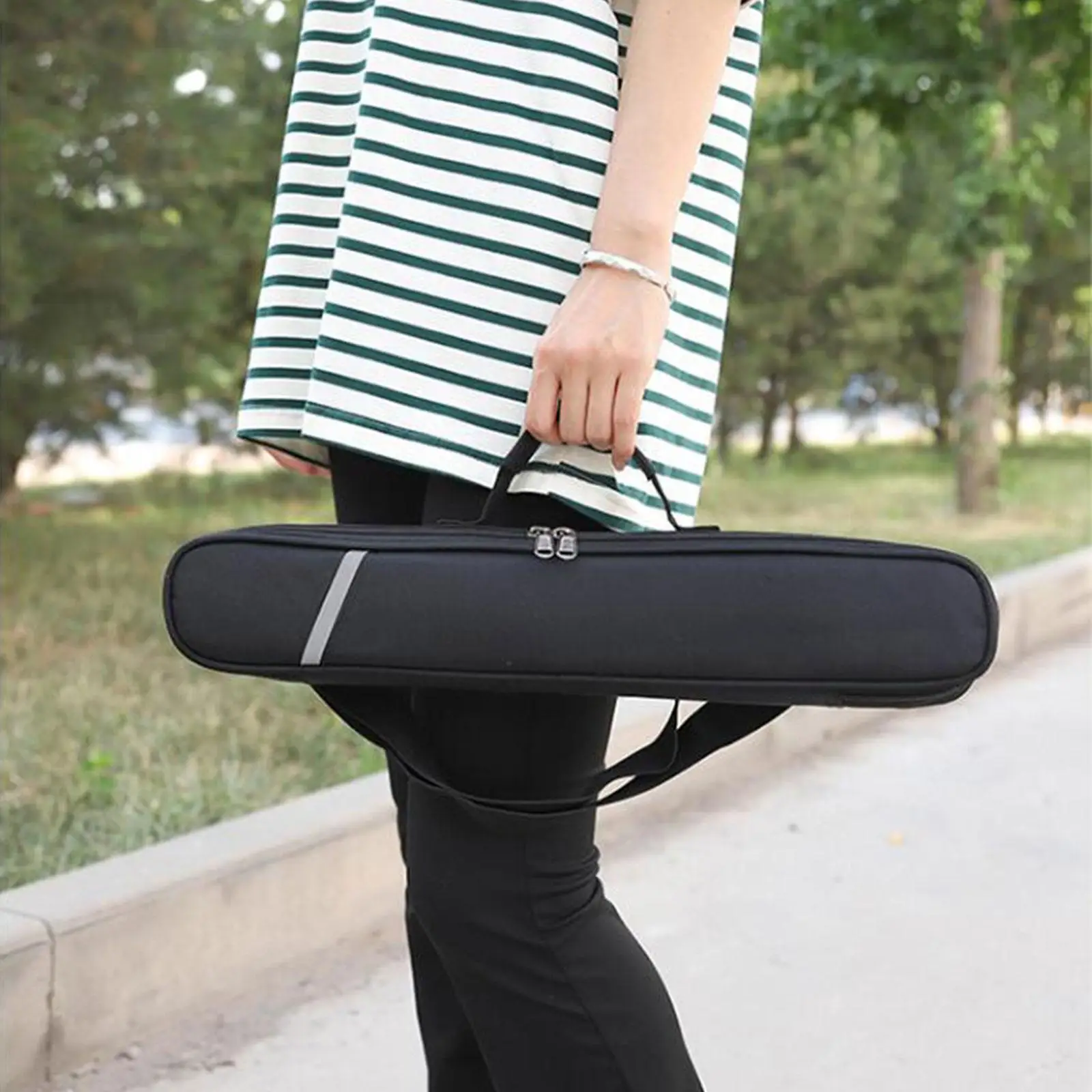 Flute Carrying Bag Multipurpose Lightweight Electric Wind Instrument Bag Flute Accessory Flute Storage Pouches Flute Case