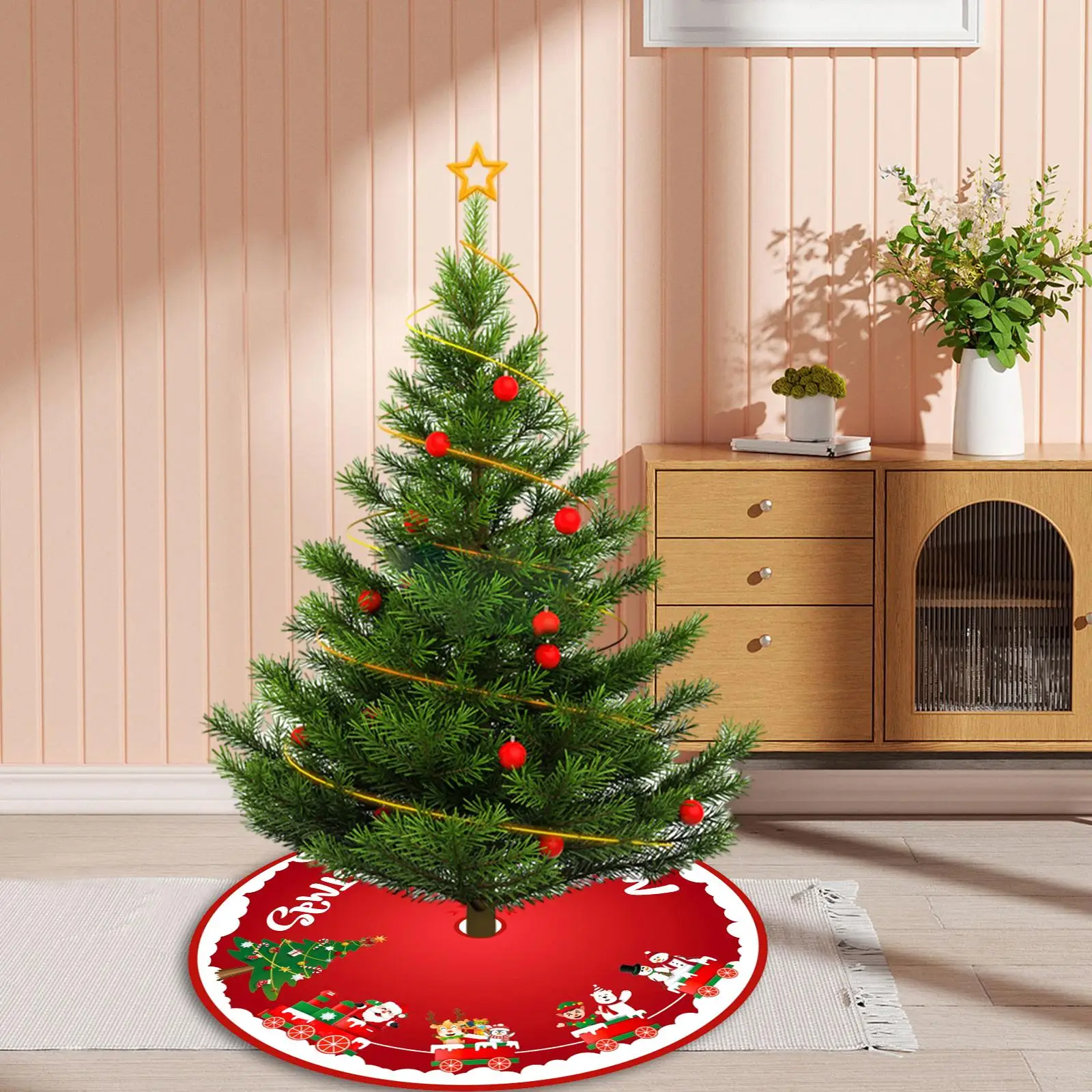 Christmas Tree Skirt Diameter 90cm Christmas Decoration Christmas Supplies Xmas