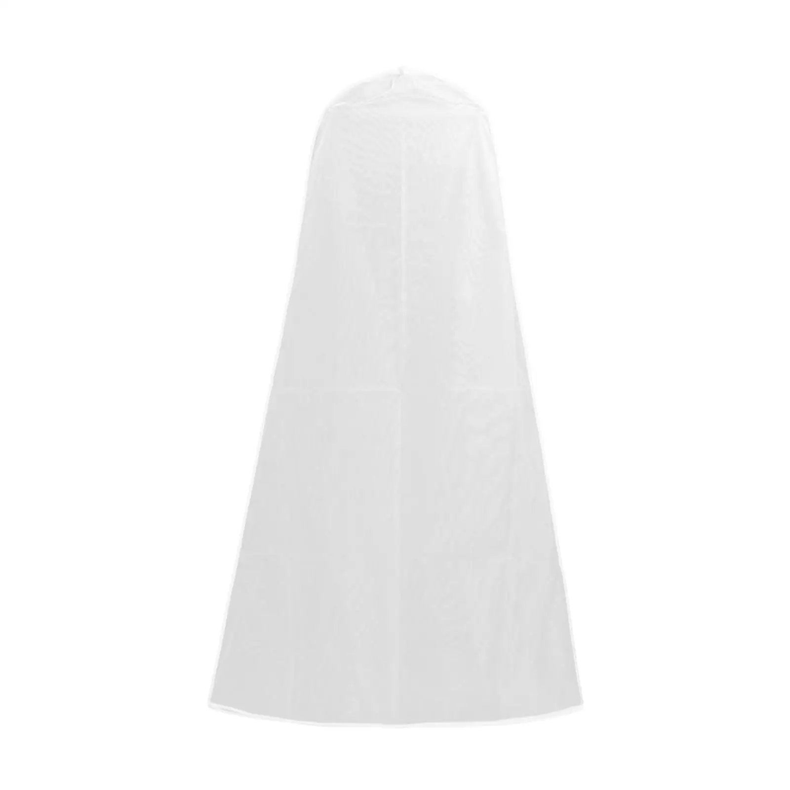 Extra Large Wedding Dress Bag Clothes Cover Breathable Washable Bridal Dress Gown Cover for Windbreakers Down Jackets Long Robe