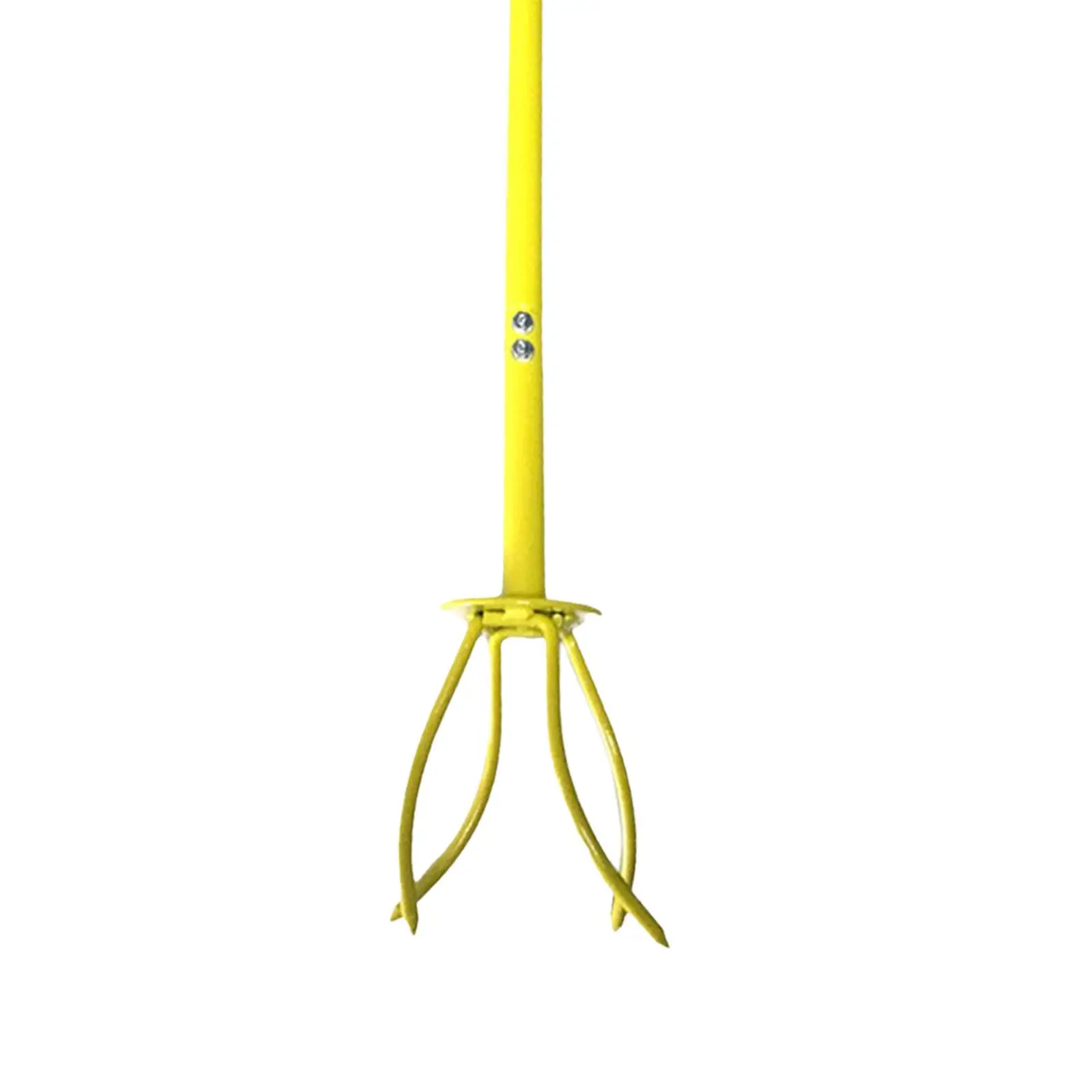 Manual Hand Tiller for Narrow and Wide Areas Rugged Detachable Durable T Shaped Handle Manual Soil Grabber Twist Tiller