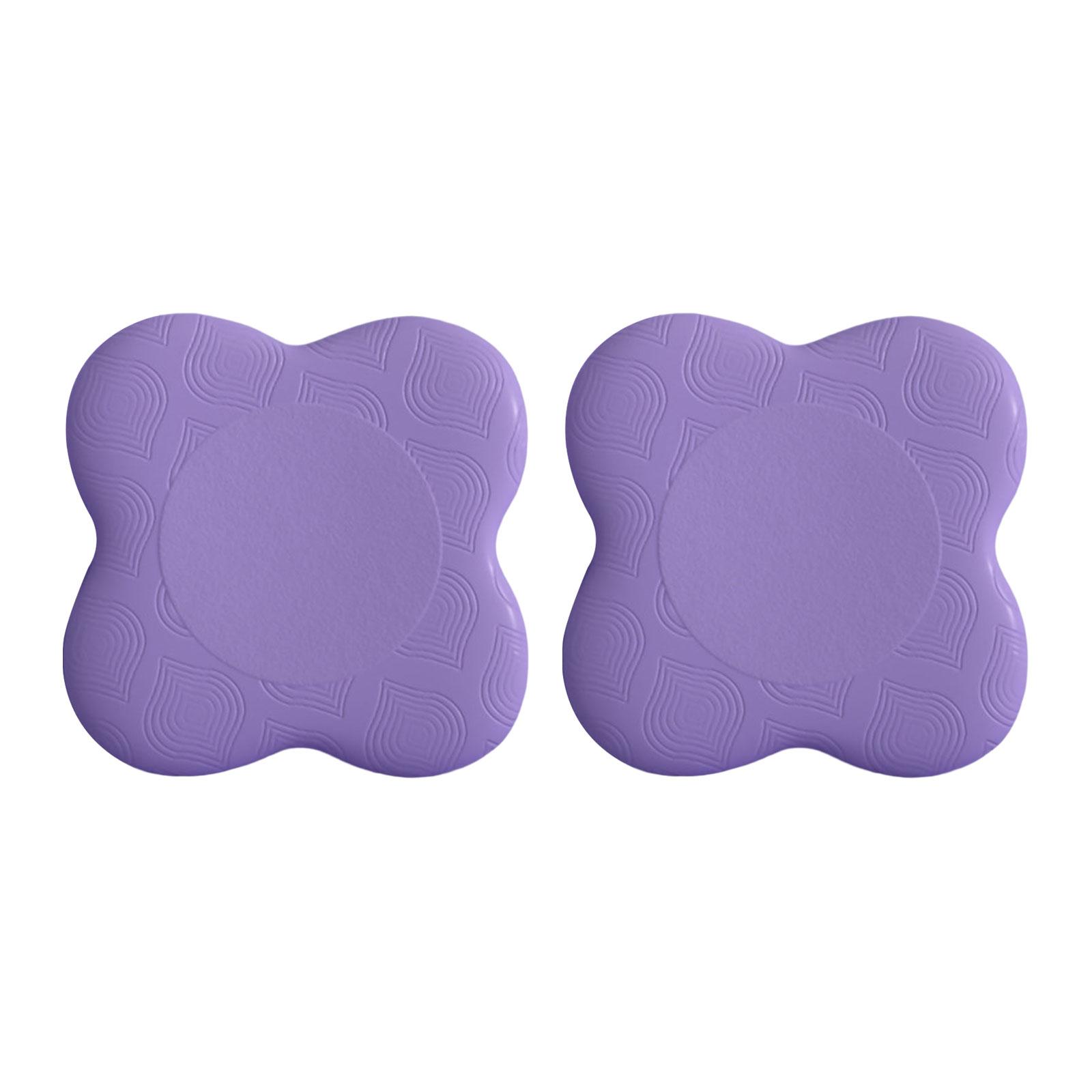 2x Yoga Knee Pad Cushion Comfortable Soft Anti Slip Pilates Kneeling Pad Balance Cushion for Elbow Hands Ankle Meditation