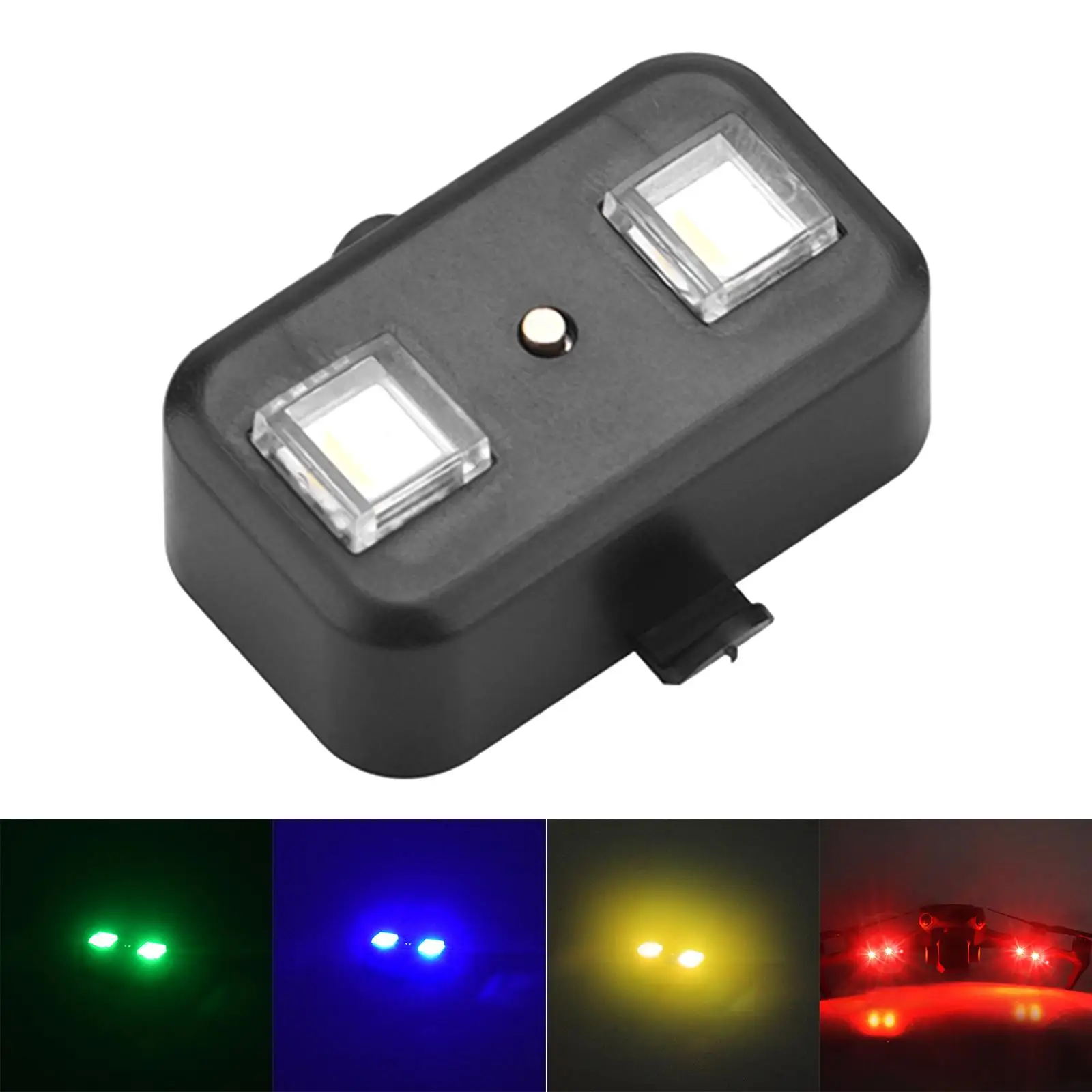 Universal Drone Strobe Light 6 Lights Color Mini Anti-Collision USB Chargeable Lighting for DJI Mavic 3 All Drones Accessories