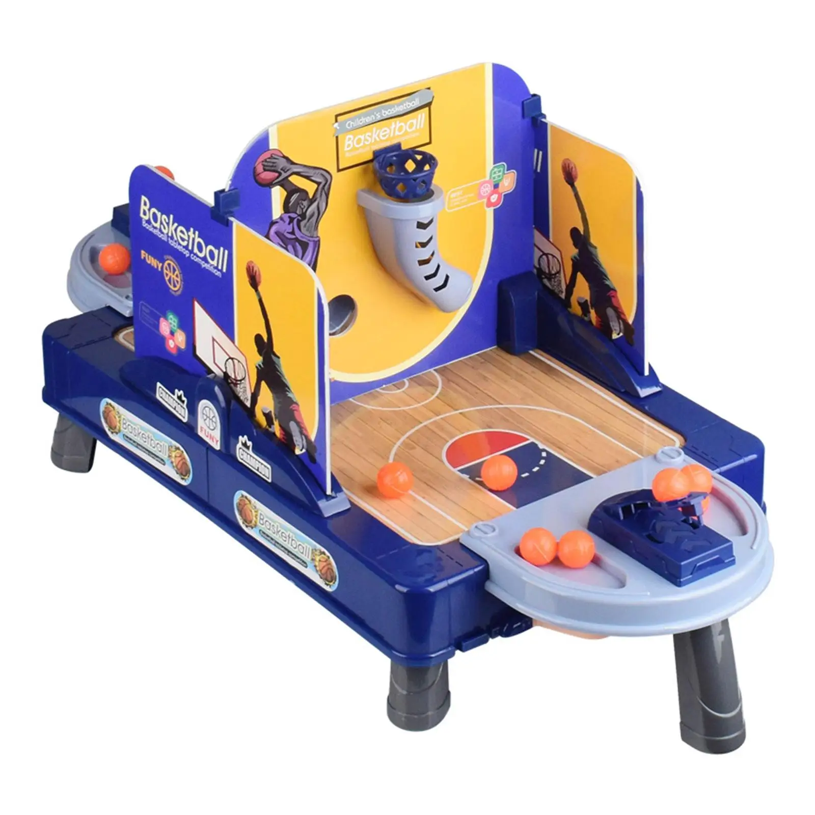 Desktop Basketball Game for Basketball Lovers Basketball Hoop Toy 2 Player Board Game for Party Entertainment Boys Girls Family