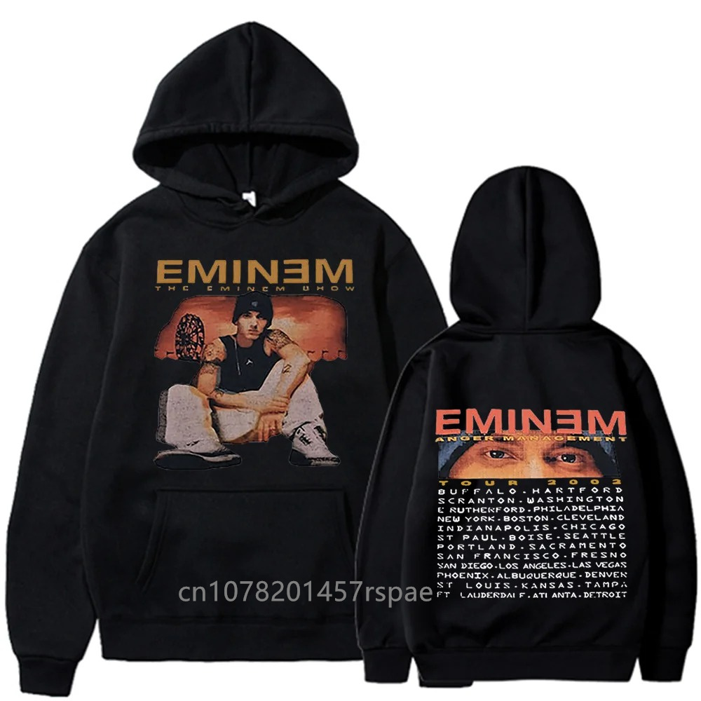 Title 9, Eminem Anger Management Tour 2002 Hoodie Vintag...