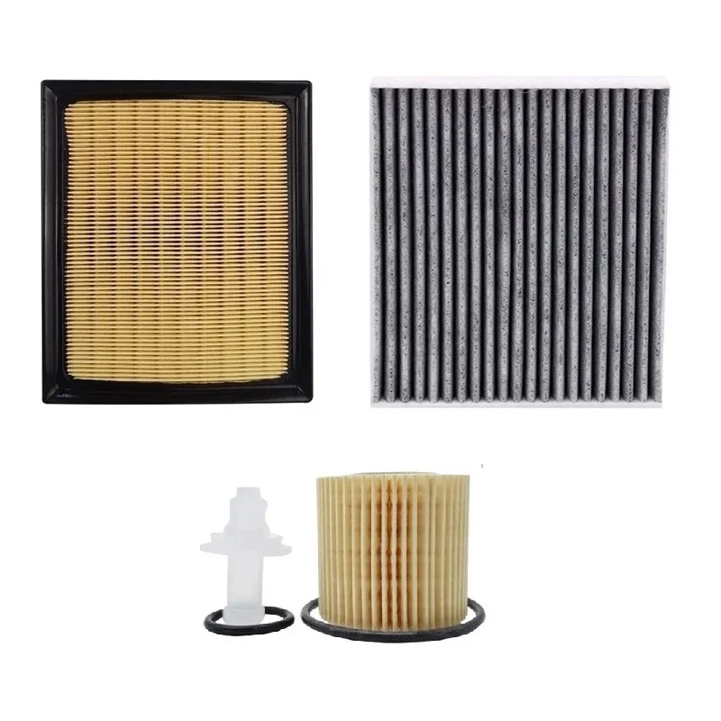 Juego de filtros de aire, habitáculo y aceite para Toyota Prius y Lexus CT200H