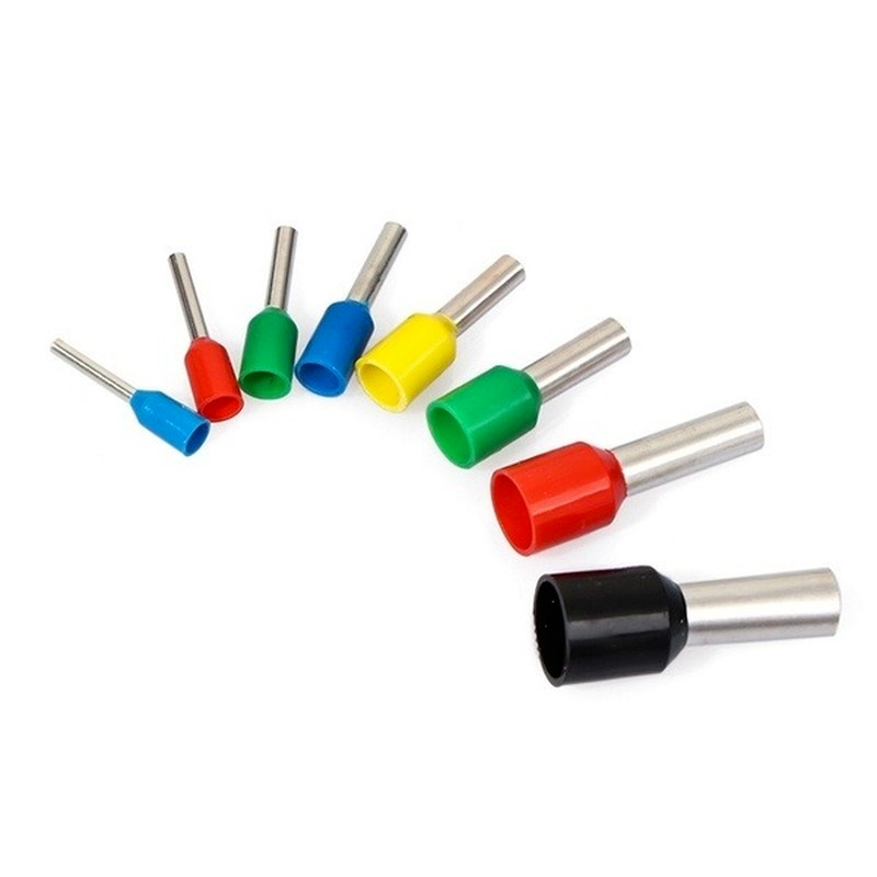 Description Picture 2 of item2120 PCS Cord End Copper Electric Wire Crimp Connectors Insulated Cord Pin End Terminals Kit 22AWG-5AWG with Box