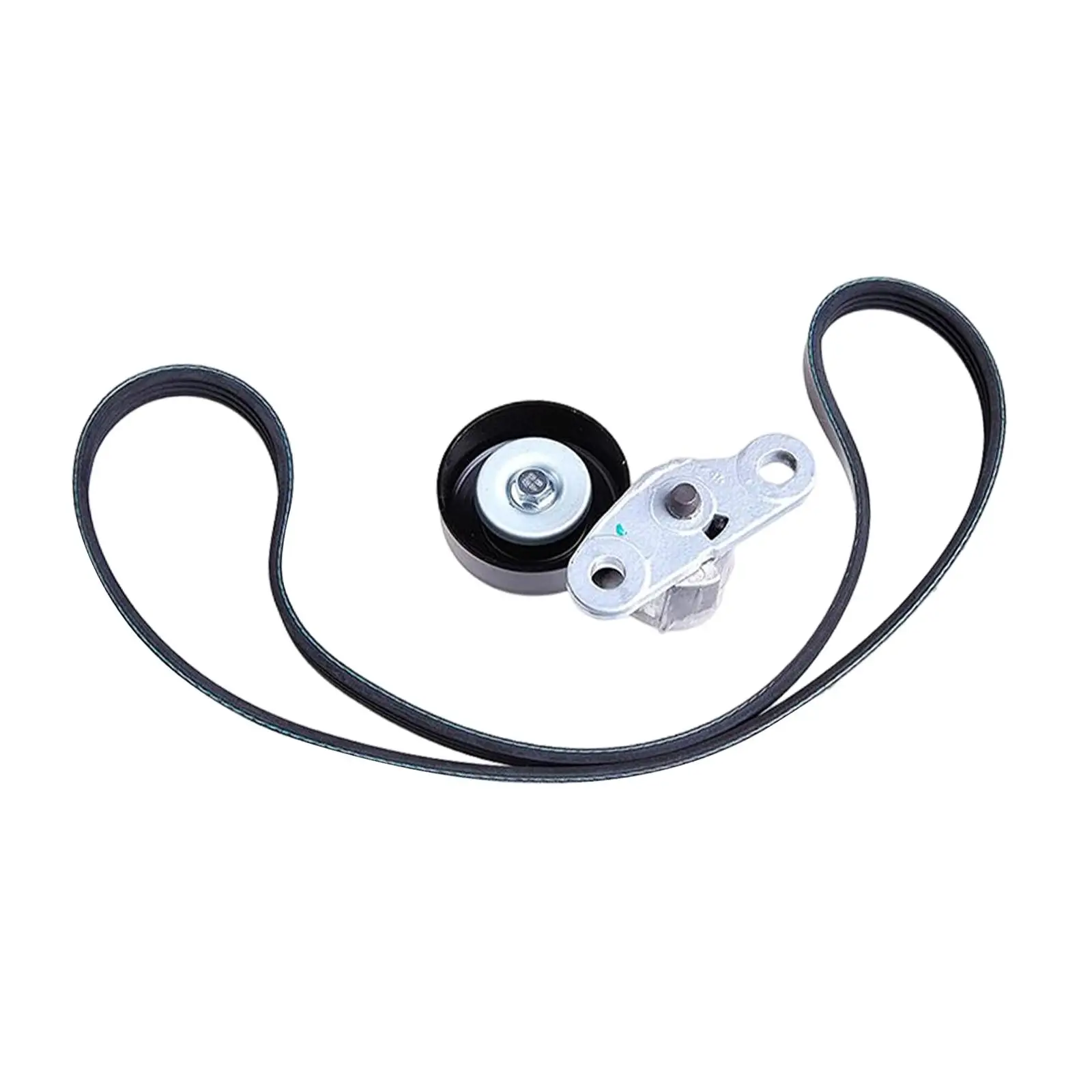 Serpentine Drive Belt Tensioner Kit Repair Parts for GMC Sierra 2500 3500 Yukon Stable Performance Easy Installation