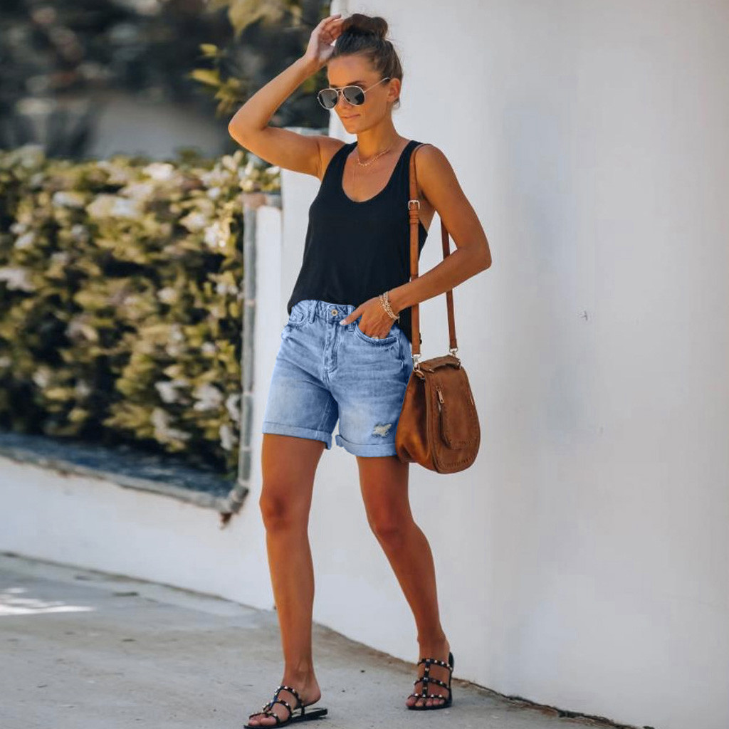 Pocket Short Jeans | Casual  Denim Shorts Jeans For Women