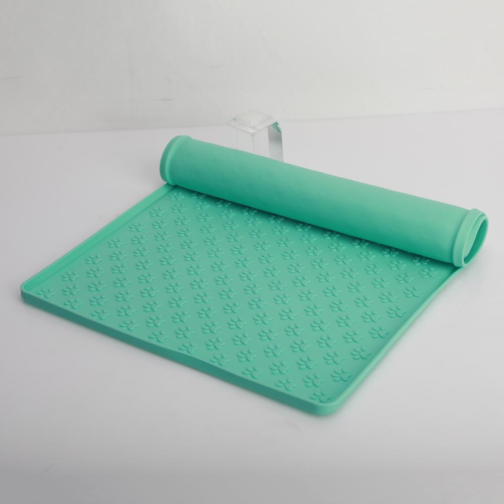 Title 4, Tapis de nourriture pour chien pratique, lavabl...