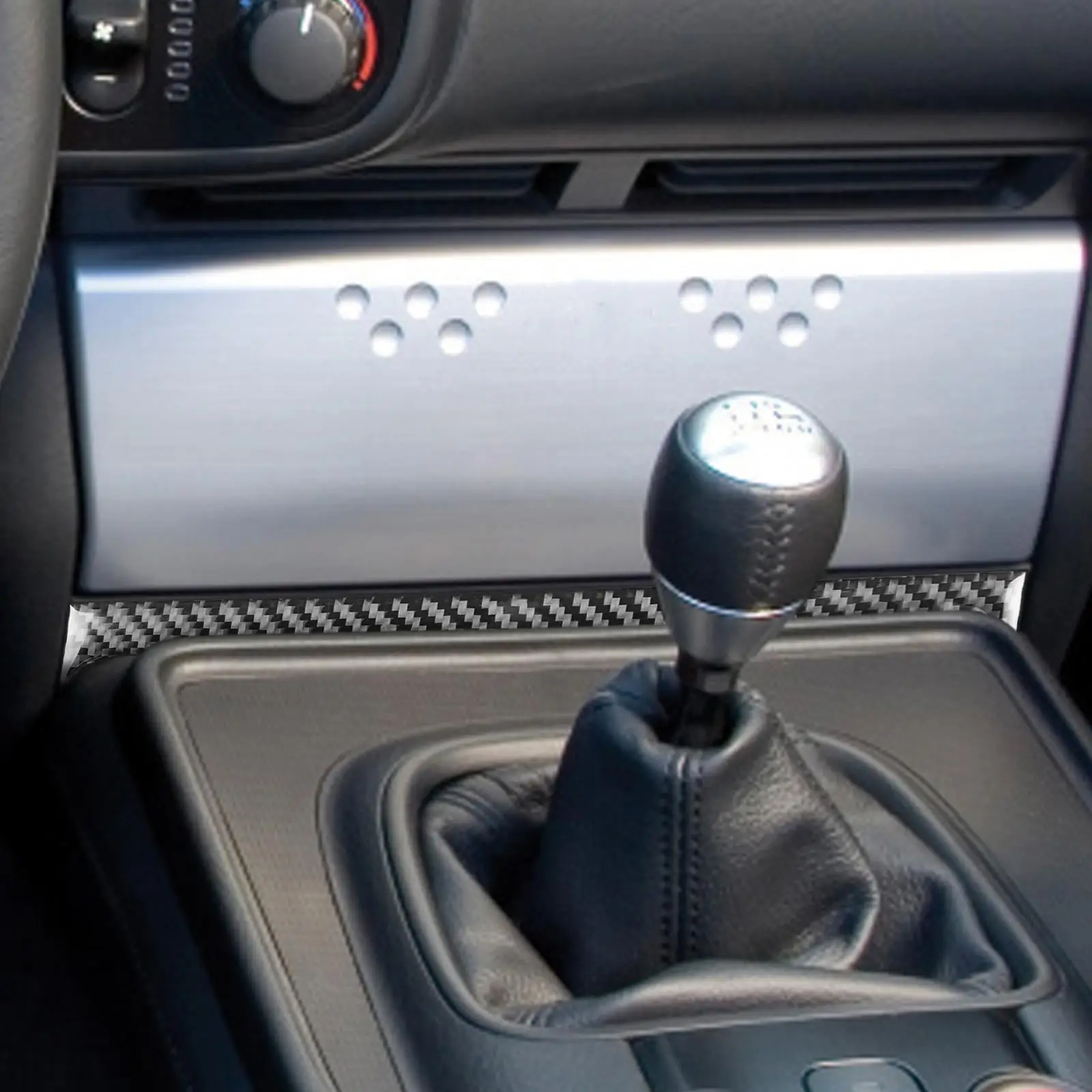 Interior below Radio Console Cover Trim Carbon Fiber below Radio Decorative Cover Trim for Honda S2000 Premium Sturdy