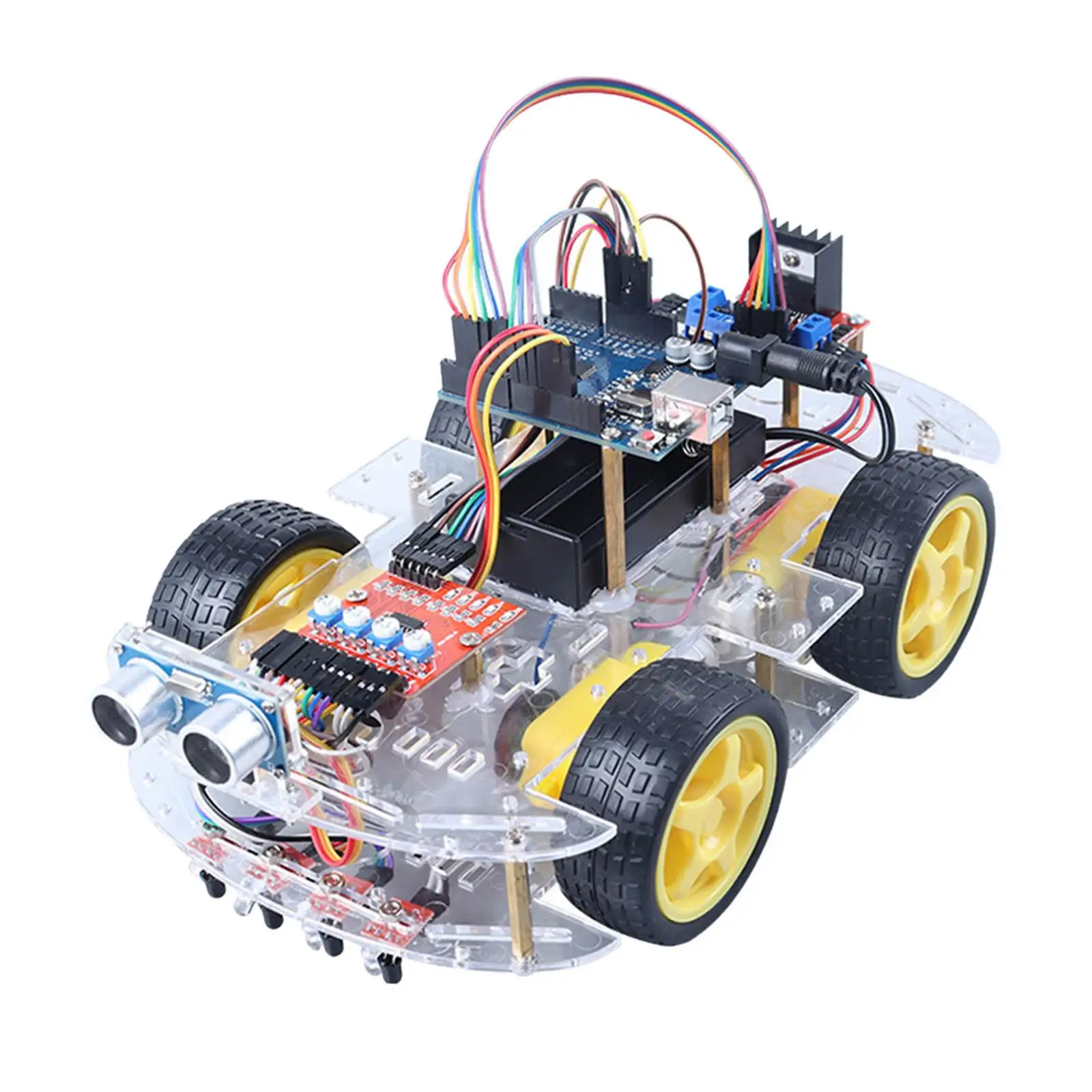 Robot Car Chassis  Educational Toy DIY   Wheels for Intelligent and Educational Toy Car Chassis for 