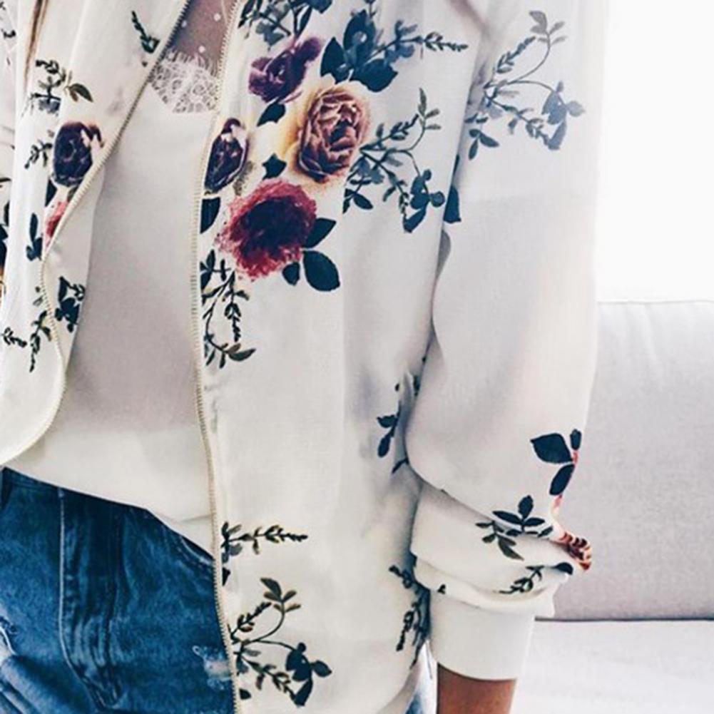 Title 12, Women Floral Printed Jackets Spring Autumn Long...