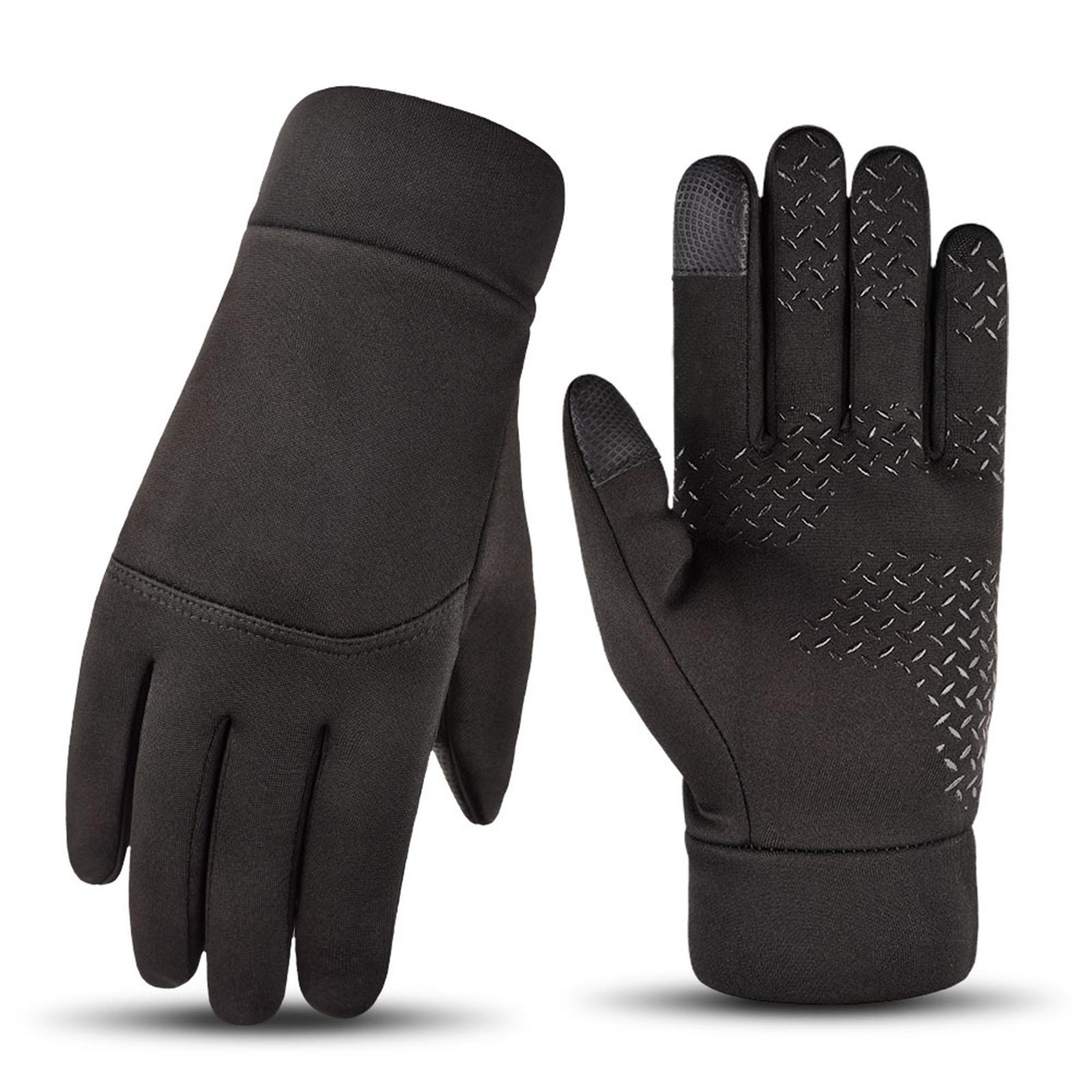 Windproof Winter Gloves Riding Gloves for Outdoor Activities Skating Fishing