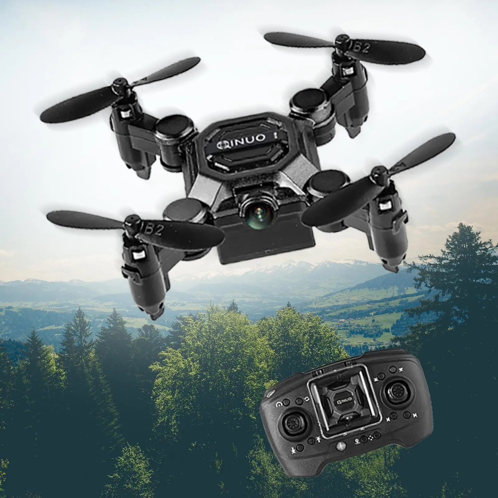 Foldable RC Quadcopter, 4K Camera, Mobile , Folding RC Mini , for Birthday Gifts