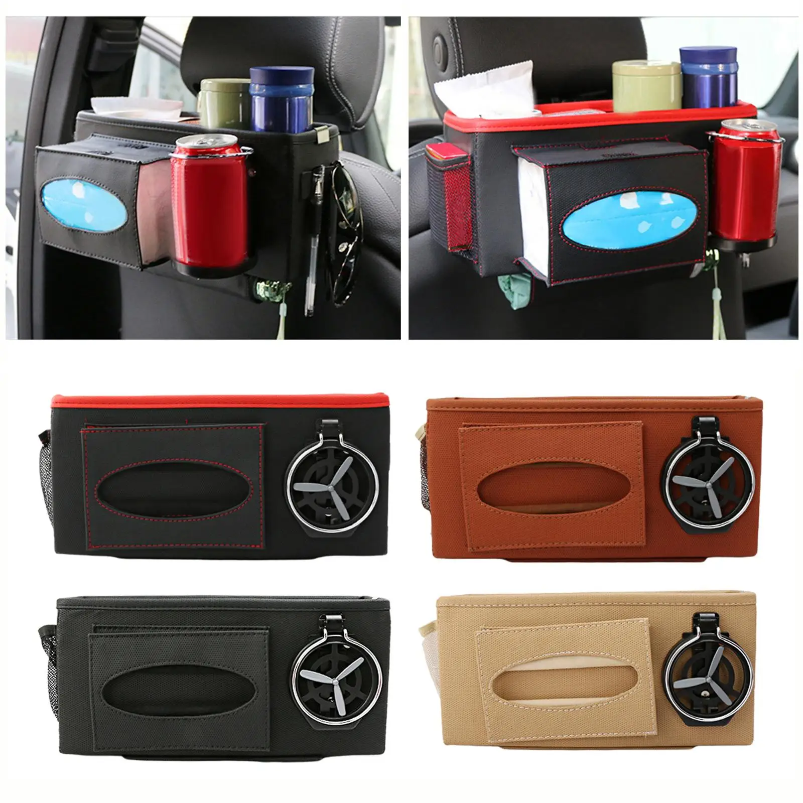 Car Seat Organizer Waterproof Storage Bag for Small Items