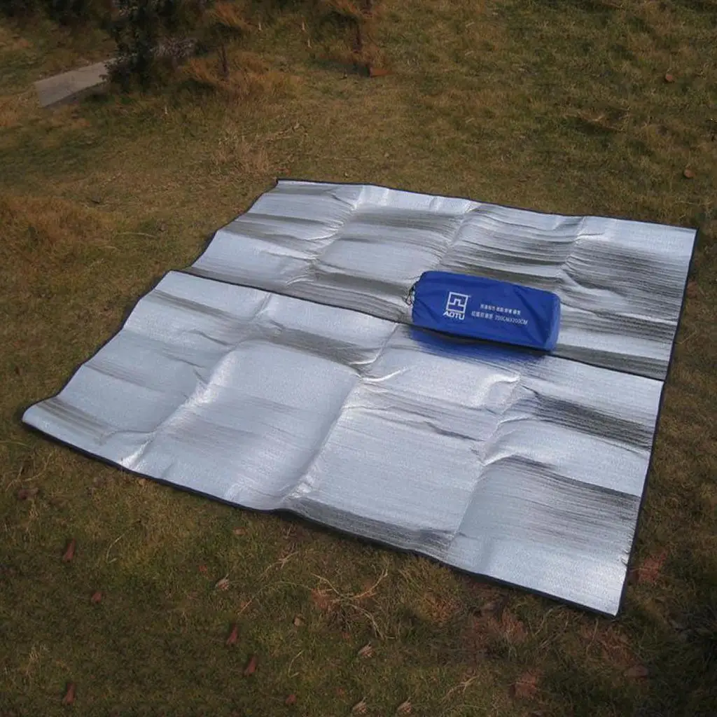 Aluminum  Insulation Foam Camping Blanket Waterproof Travel Hiking