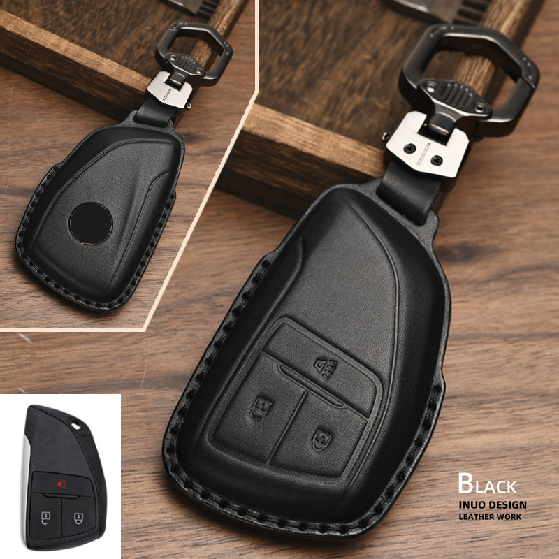 Portachiavi in pelle Cover Remote Fob per Buick ENVISION S Plus Avenir 2020 2021 2022 22 Portachiavi in pelle Cover Remote Fob per Buick ENVISION S Plus Avenir 2020 2021 2022 - S3fbb4907a560461585cd01a27ed0d476V