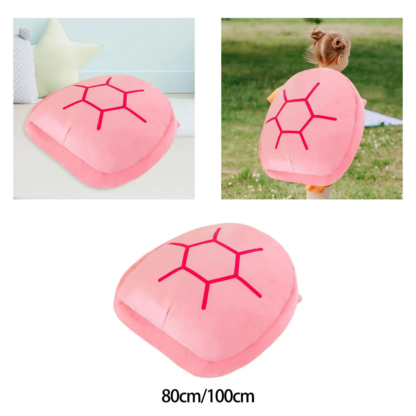 Wearable Turtle Shell Pillow Tortoise Clothes Stuffed Toy for Game