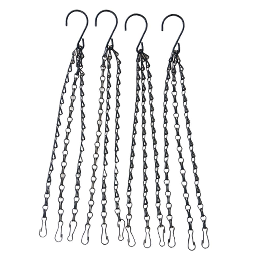 Description Picture 3 of itemHeavy Duty Hanging Flower Basket Planter Pot Replacement Chain Hanger Hooks