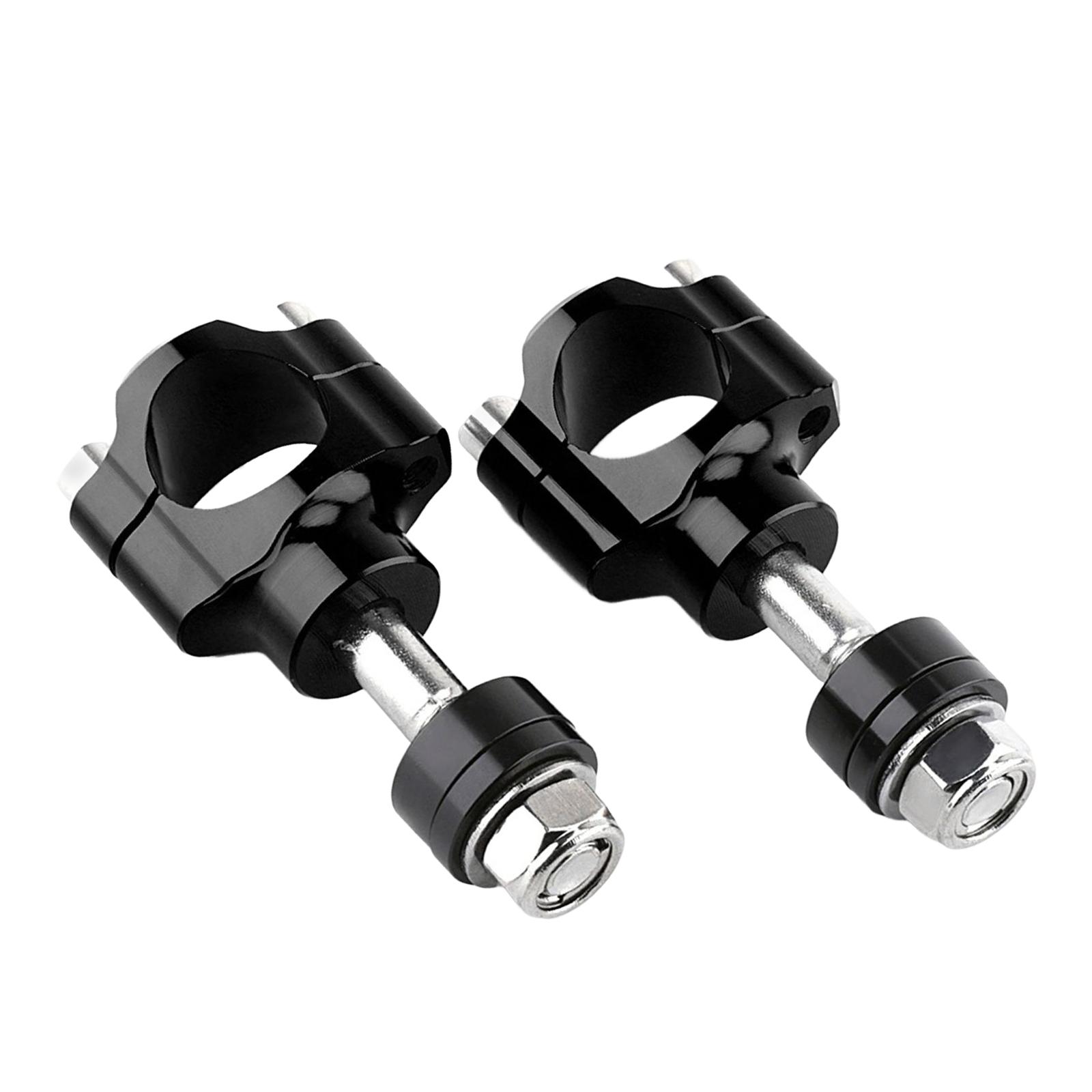 1Pair Motorcycle Handlebar Riser 28mm Handlebar Clamp CNC Aluminum Lifter Bar Riser Adapter Fit for Dirt Bikes Motocross ATV