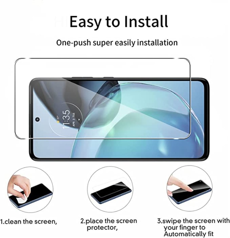 3Pcs Screen Protector Für Motorola Moto G32 G42 G52 G62 5G G22 G72 G10 G20 G60 G30 G82 G60S G100 G200 5G G41 G71 5G G51 5G G2022 – Detail 3