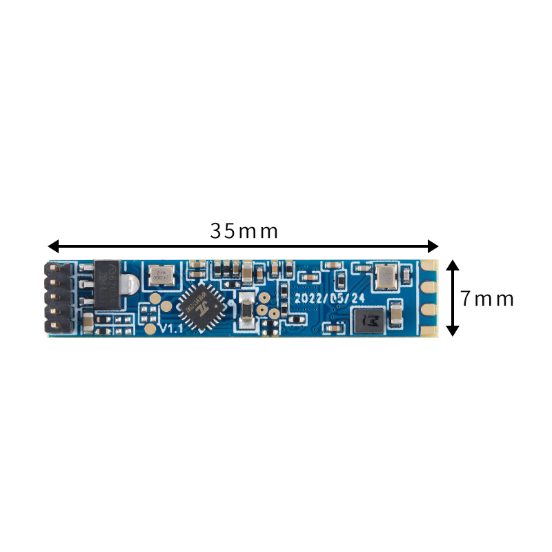 Module, alta sensibilidade, Mini HLK-LD2410B 24Ghz