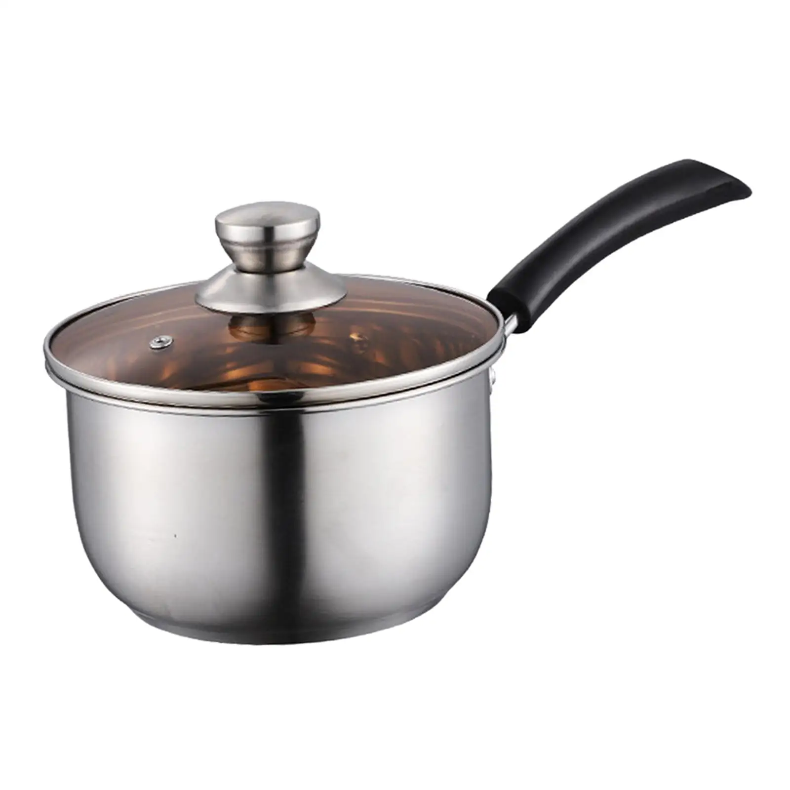 Multipurpose Saucepan with Lid, Cooking Pot, Milk Pot, Butter Warmer for Restaurant Dining Room Kitchen Home
