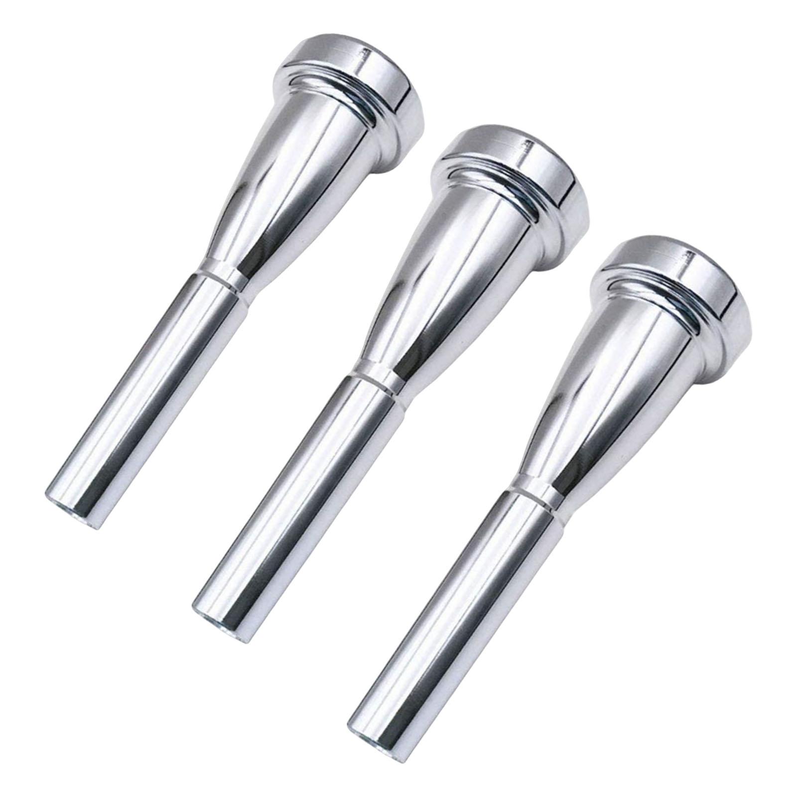 Title 6, 3Pcs Trumpet Mouthpiece 3C 5C 7C Size Musical I...