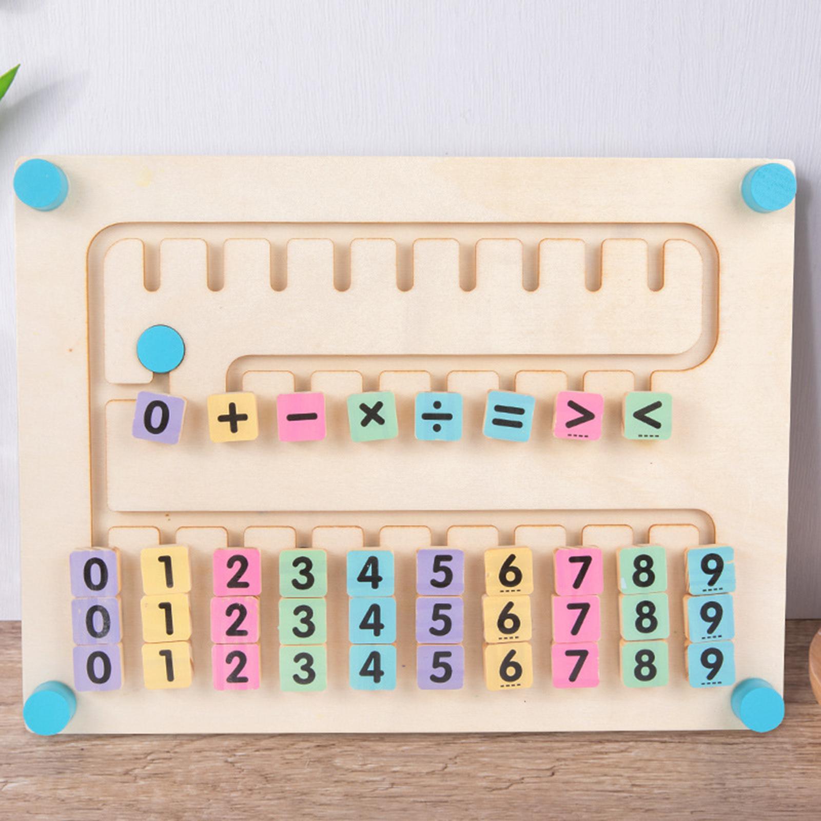 Mathematics Toys Calculation Math Toy for Boys Girls Children Birthday Gifts