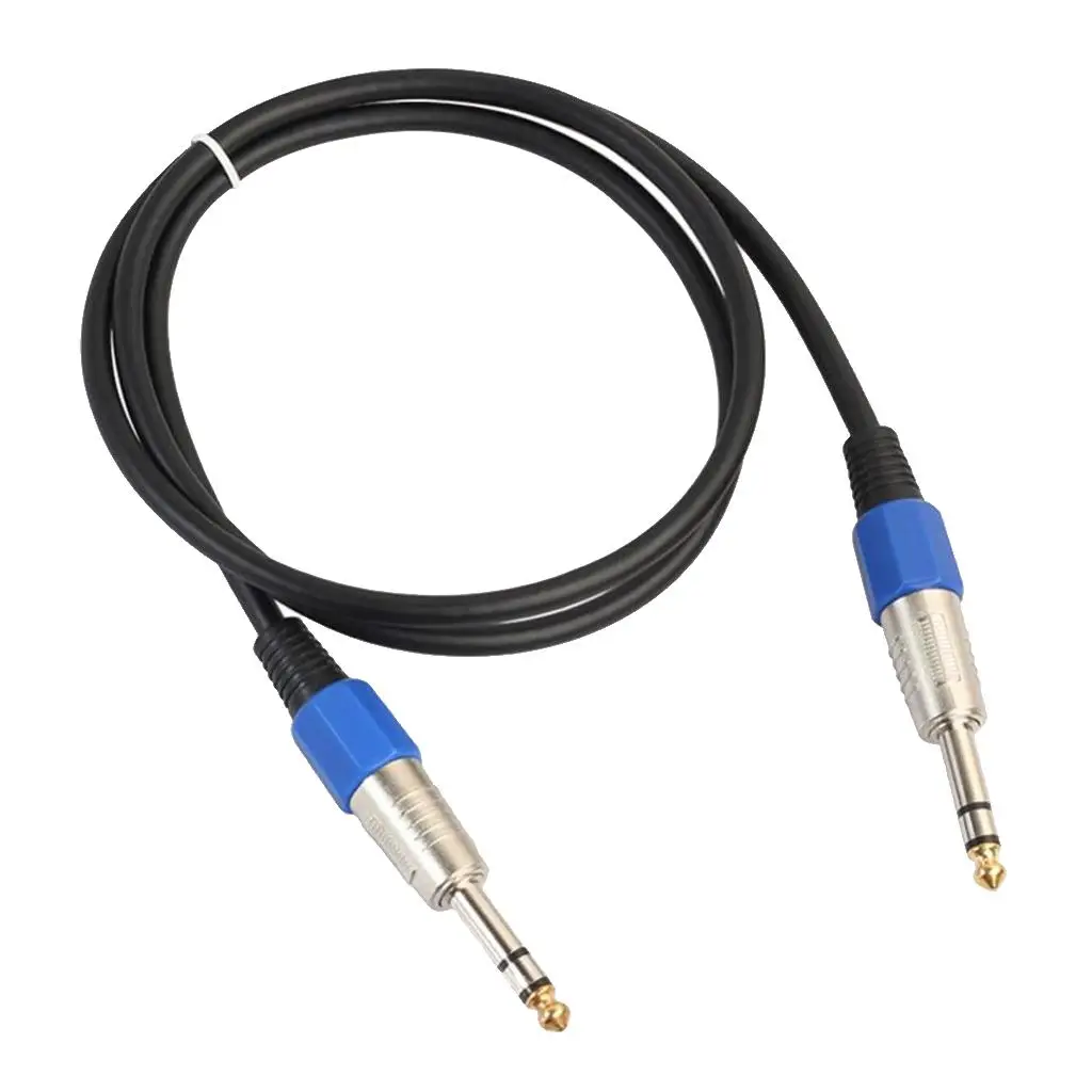 Replacement Electric Guitar Bass Cable Amp Cord 1/4inch for Home m