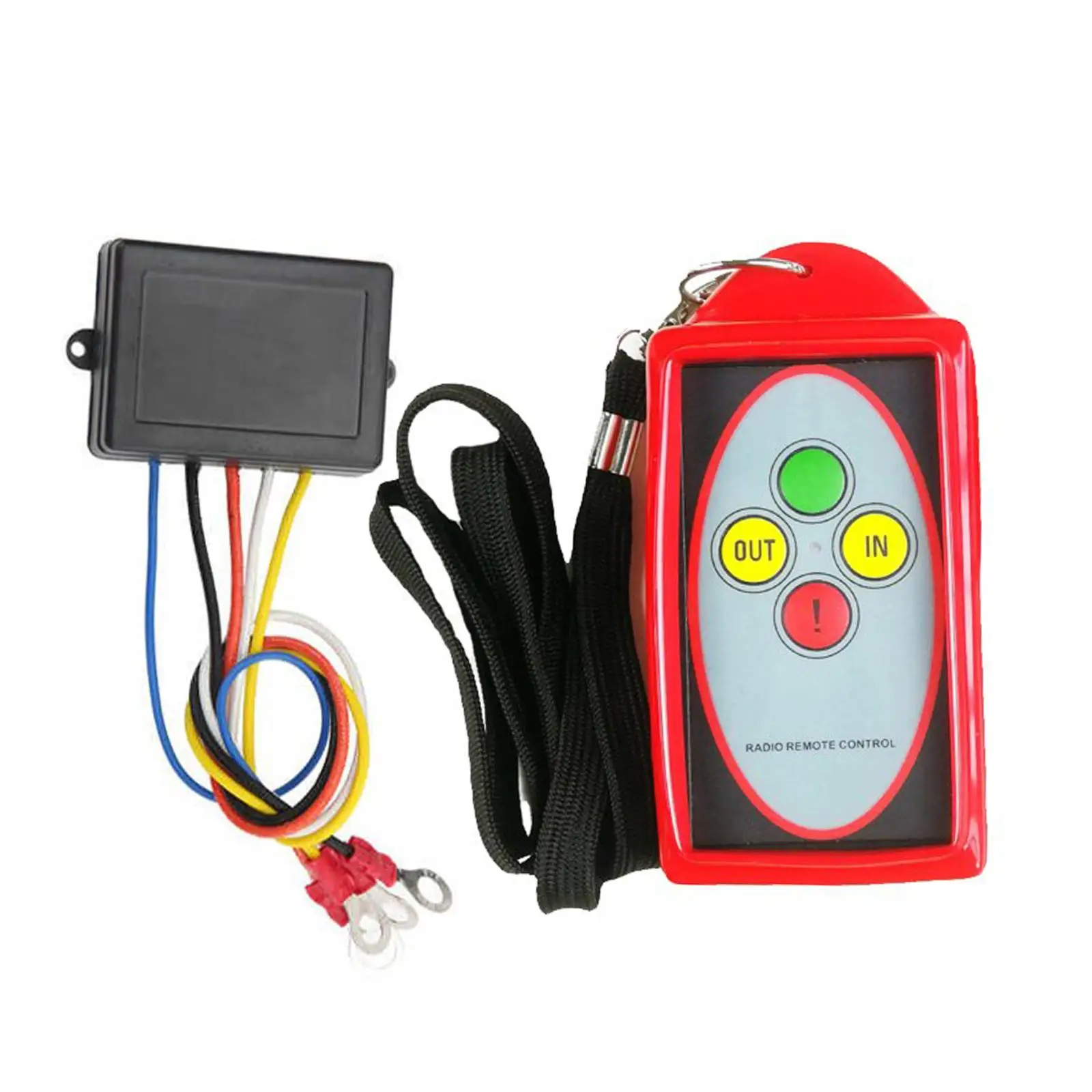 Wireless Winch Remote Control Kit Easy to Install Long Service Life Receiver