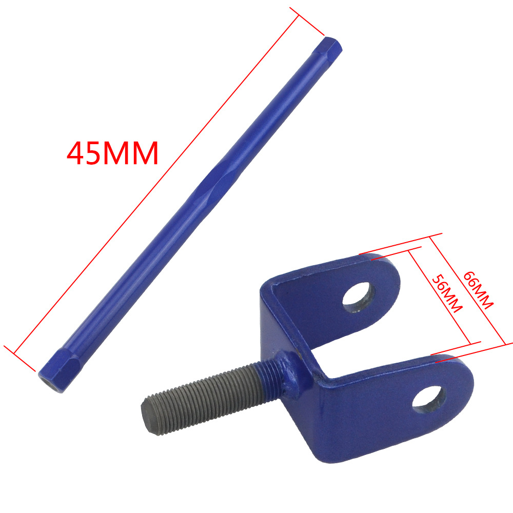 High Quality Steel Adjustable Suspension Camber Control Arms For BMW 3 Series Blue Red