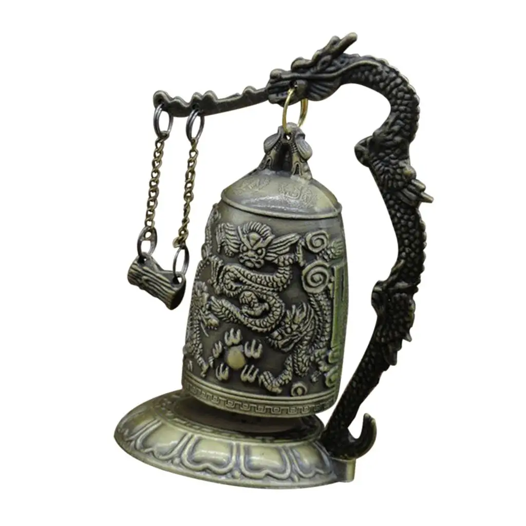 Oriental Traditional Desktop Dragon Gong Desktop Craft Home Decorative Craft