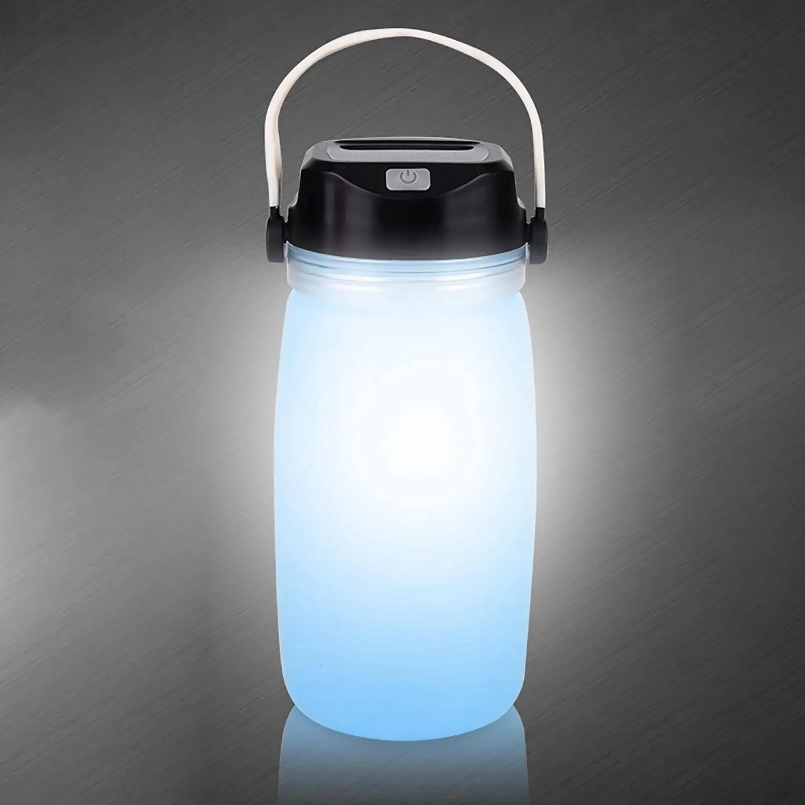 Tent Light with Solar Charging System for Outdoor Camping Camping Lamp Solar Charging Solar Charging Water Bottle Water Bottle