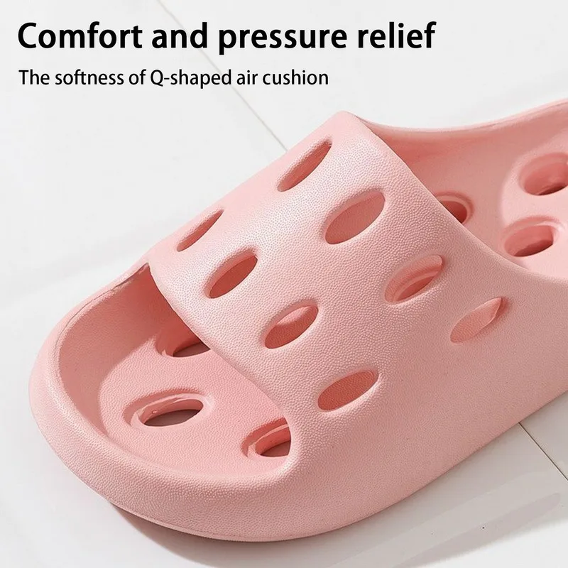 Title 15, Summer Men Shower Slippers Slides Bathroom Leak...