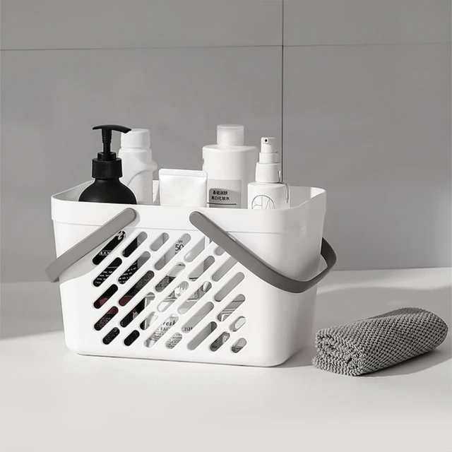 Portable Shower Caddy Basket Plastic Organizer Storage Tote With Handles Bin  Box For Bathroom Kitchen Dorm Room Dropshipping