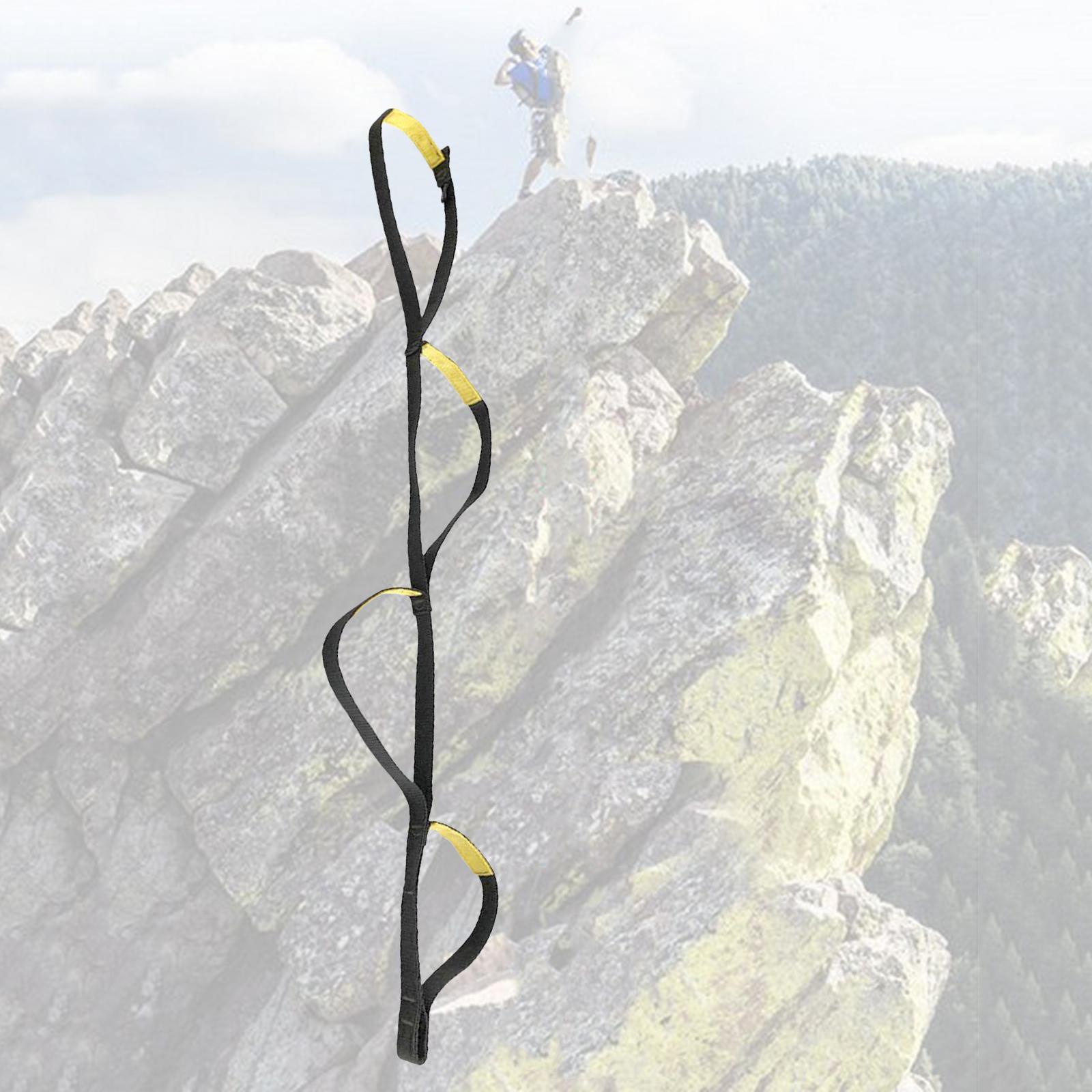 Webbing Strap Ladder Hiking Caving Swim Mountaineering Climbing Rope